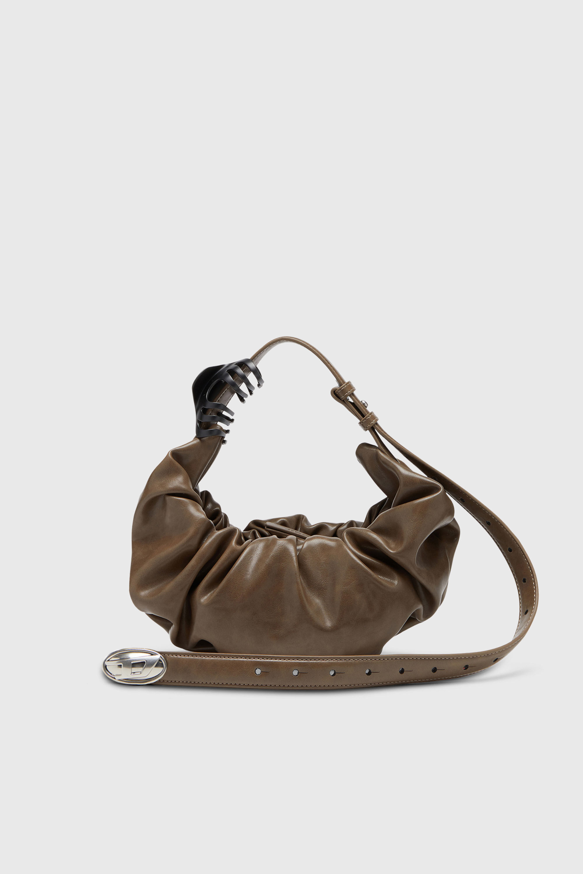 Diesel - GRAB-D HOBO S, Female's ホーボーバッグ S in ブラウン - 1