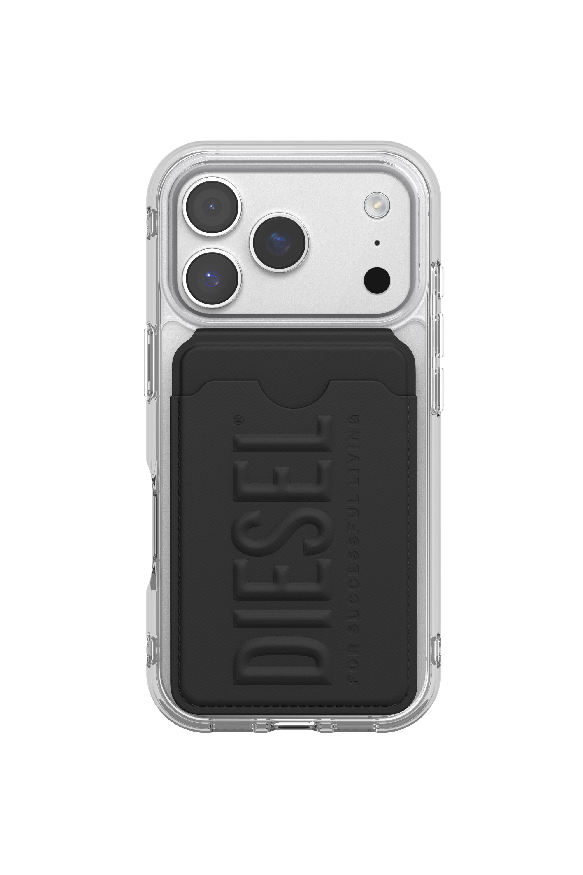 60449 CREDIT CARD HOLDER UNIVERSAL｜ブラック｜ウィメンズ｜DIESEL