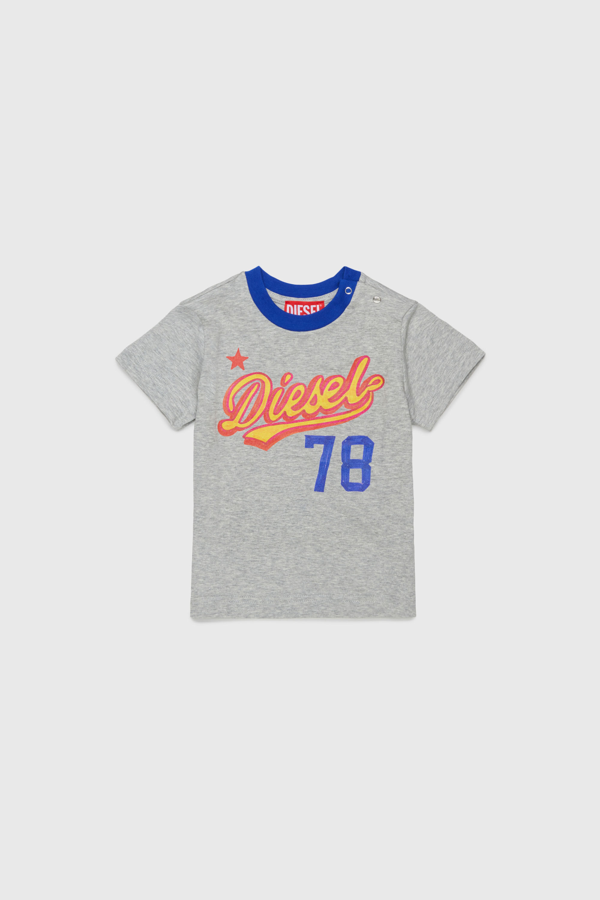 Diesel - TURSIB, Male's Tシャツ in グレー - 1