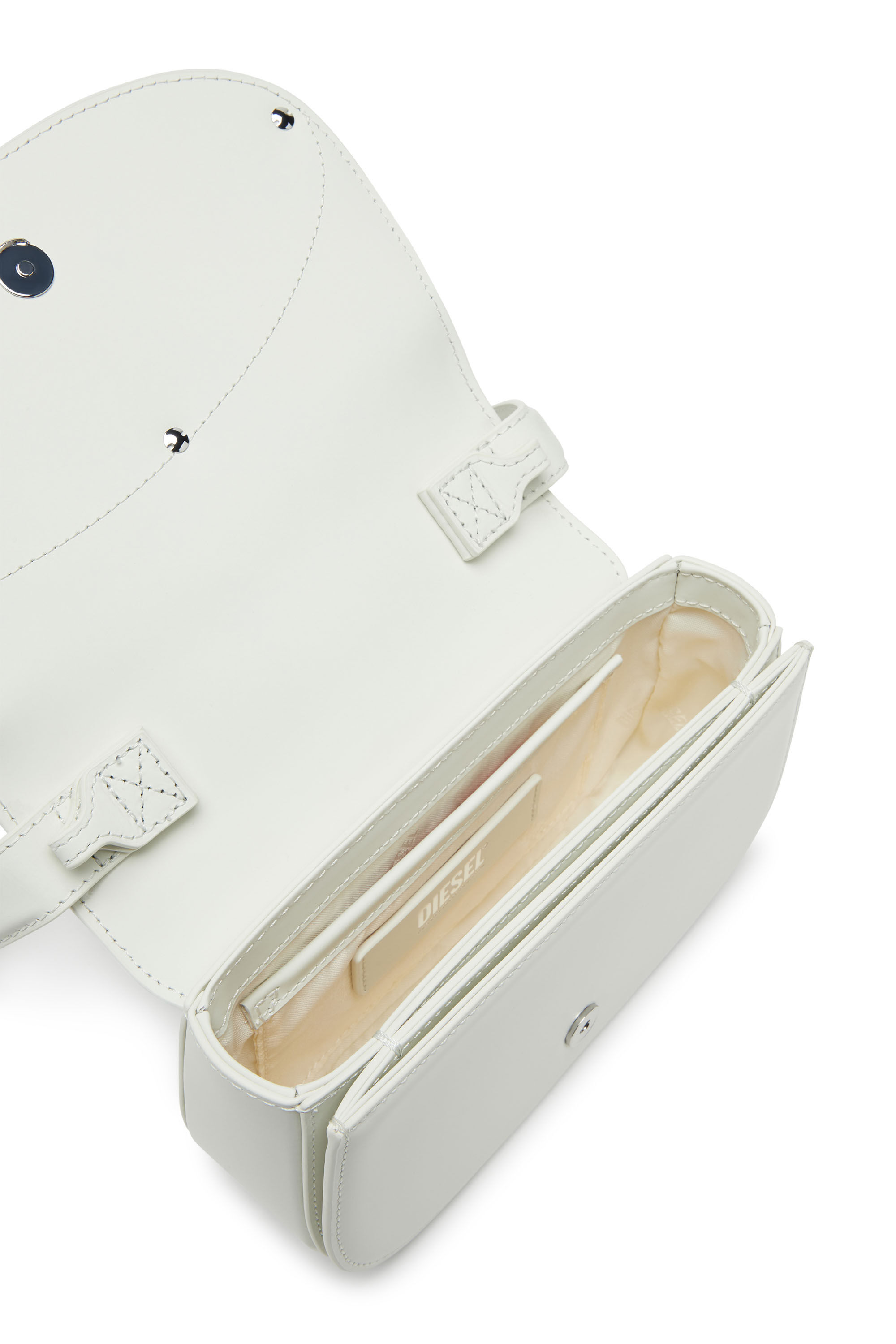 1DR 1DR-Iconic shoulder bag in matte leather｜ホワイト