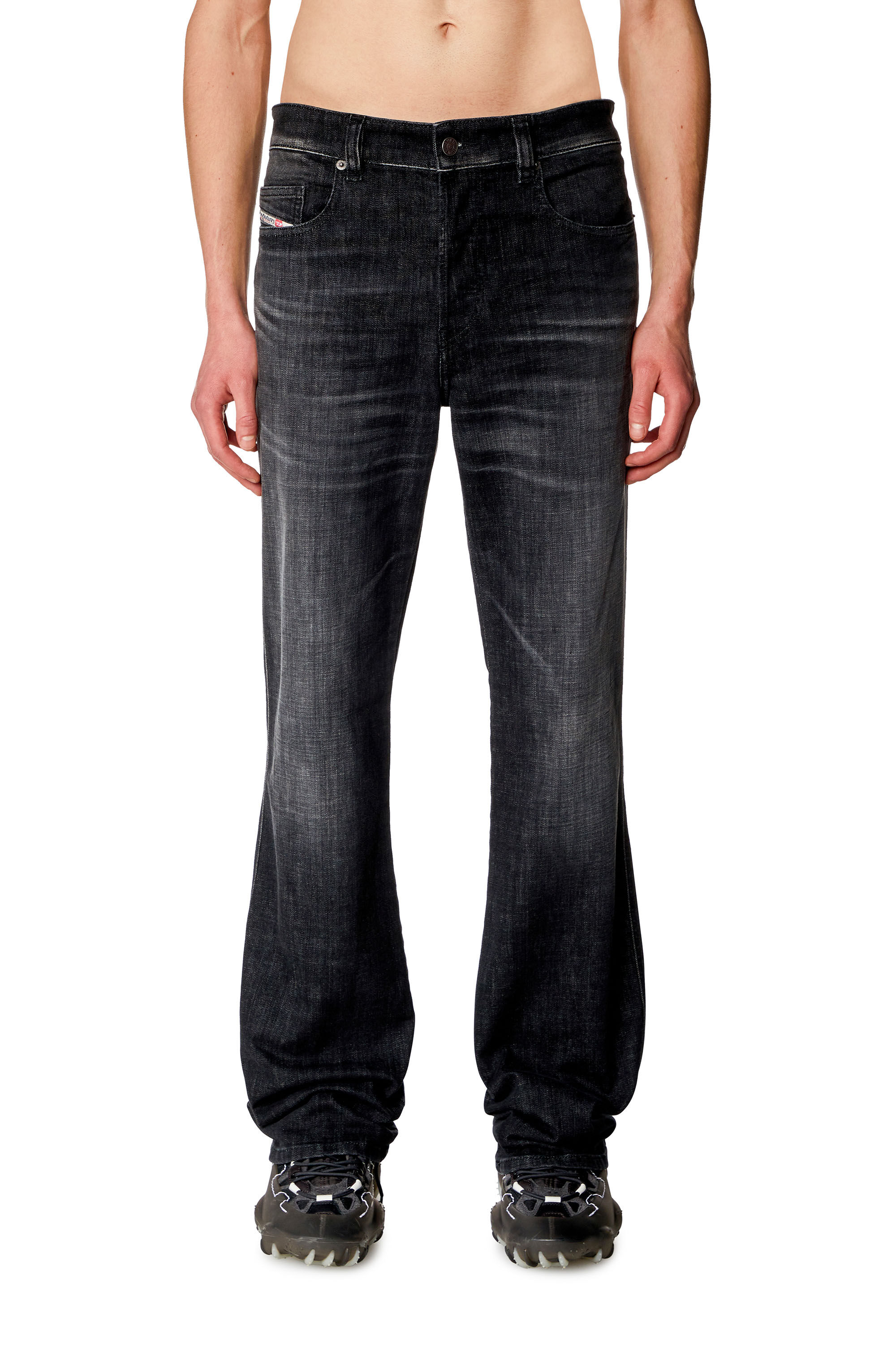 Diesel - Male's Bootcut Jeans 1998 D-Buck 09H34, ブラック/ダークグレー - 3