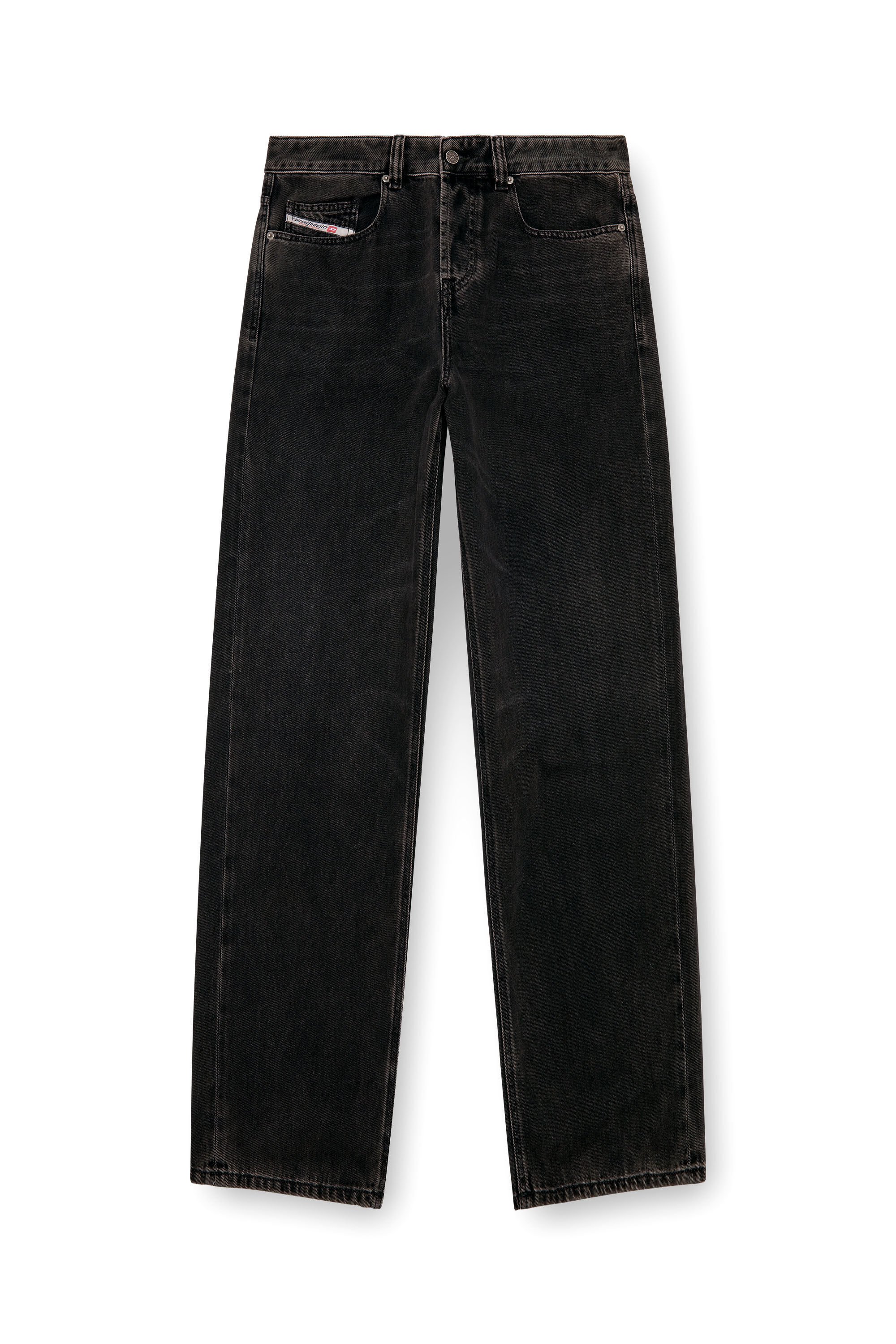 Diesel - Male's Relaxed Jeans 2001 D-Macro 09I35, ブラック/ダークグレー - 2