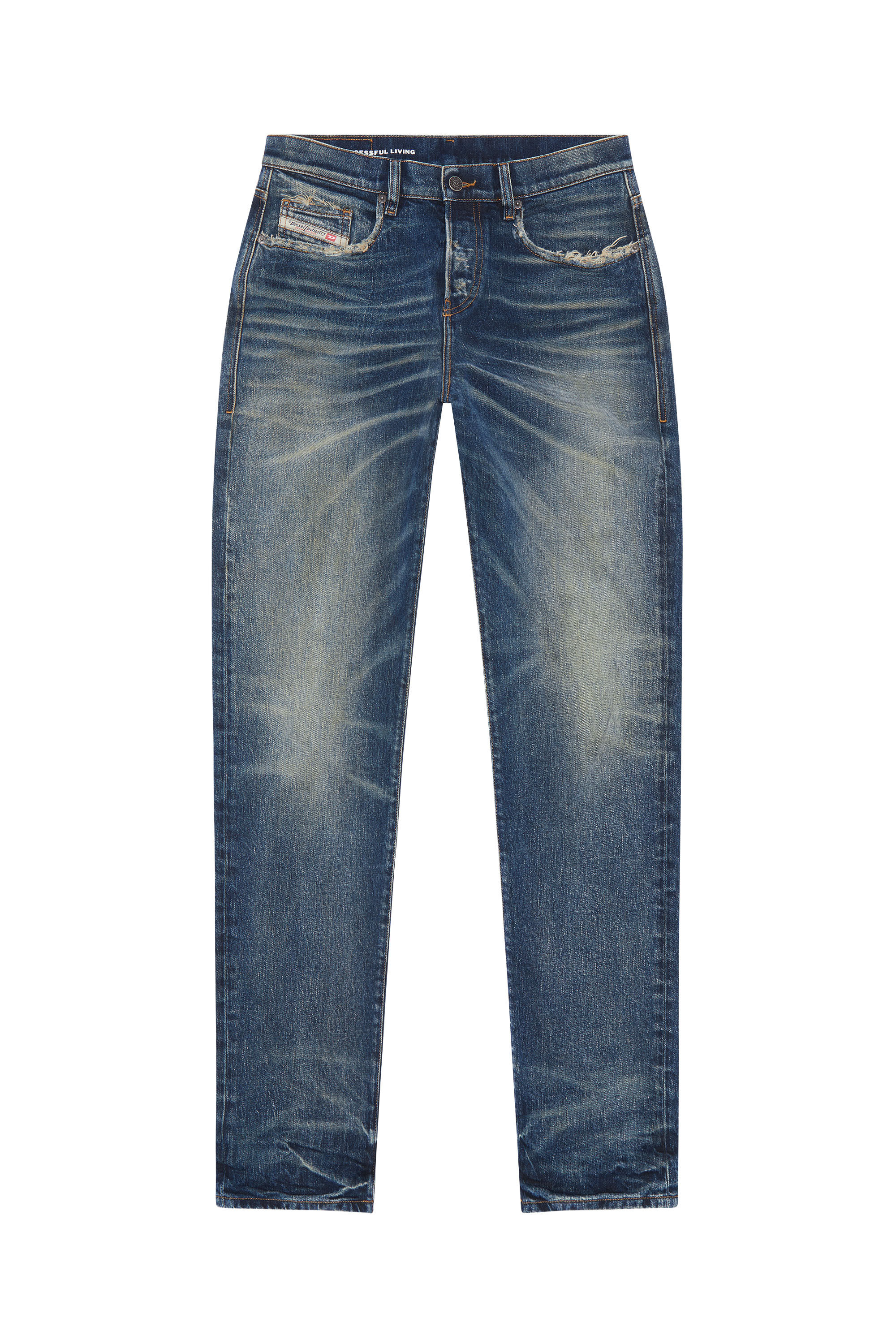 Diesel - Straight Jeans 2020 D-Viker 007Q9, ダークブルー - Image 2
