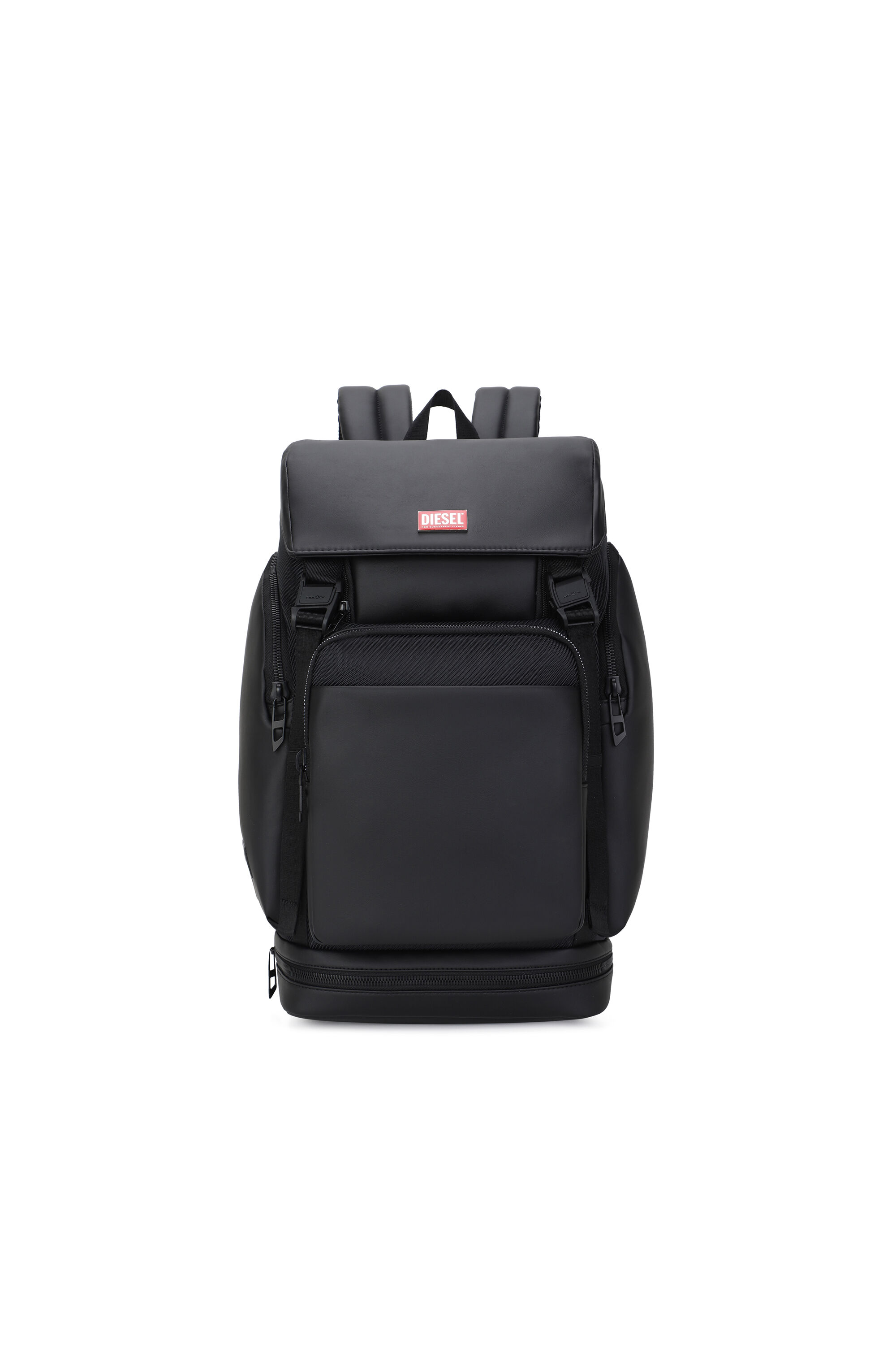 Diesel - DIESEL CARBON FIBER BACKPACK-BLACK  DSB0, Unisex's Functional business backpack in ブラック - 1