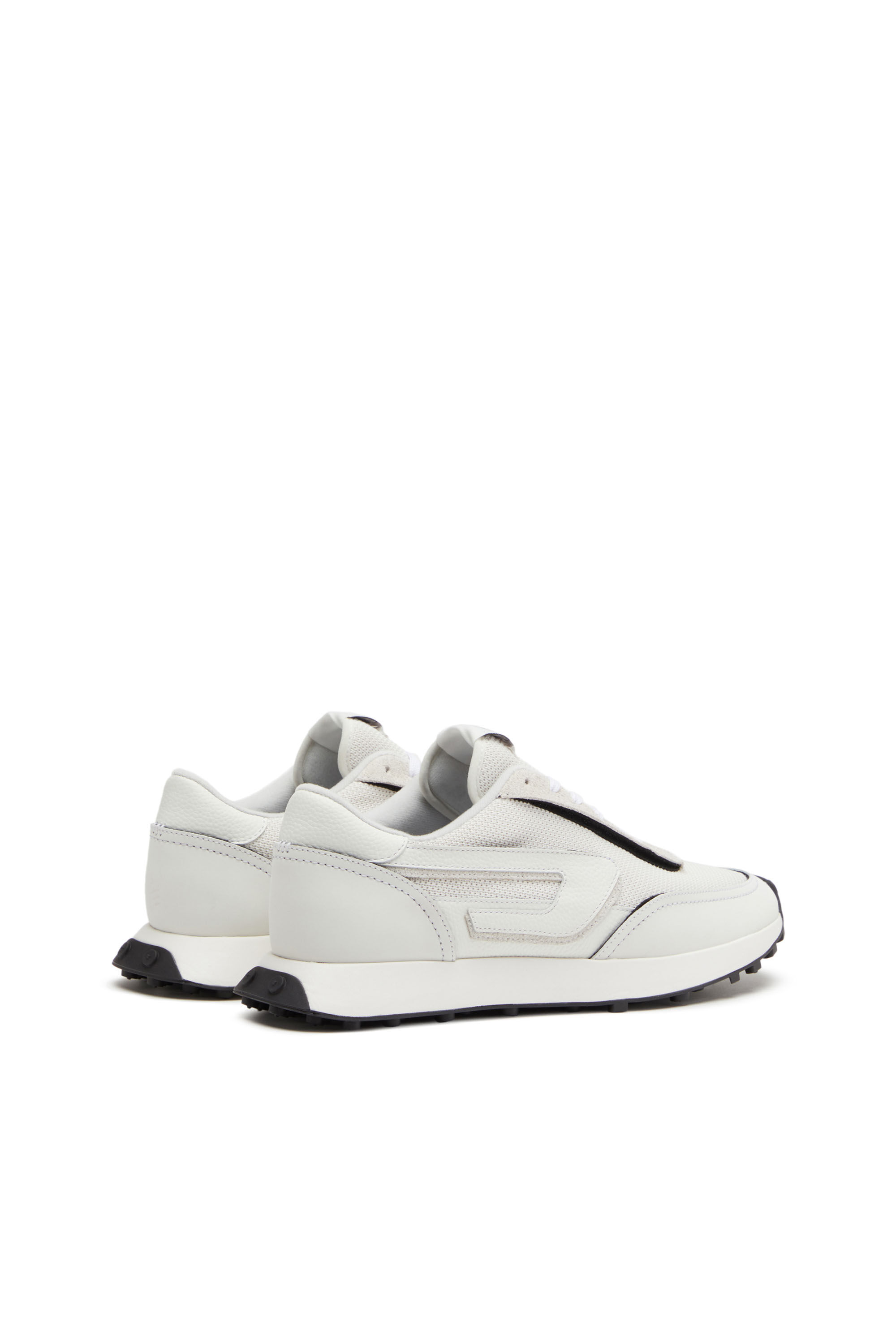 Diesel - S-RACER LC, Male's メッシュ スニーカー - S-Racer Lc in ホワイト/ブラック - 3