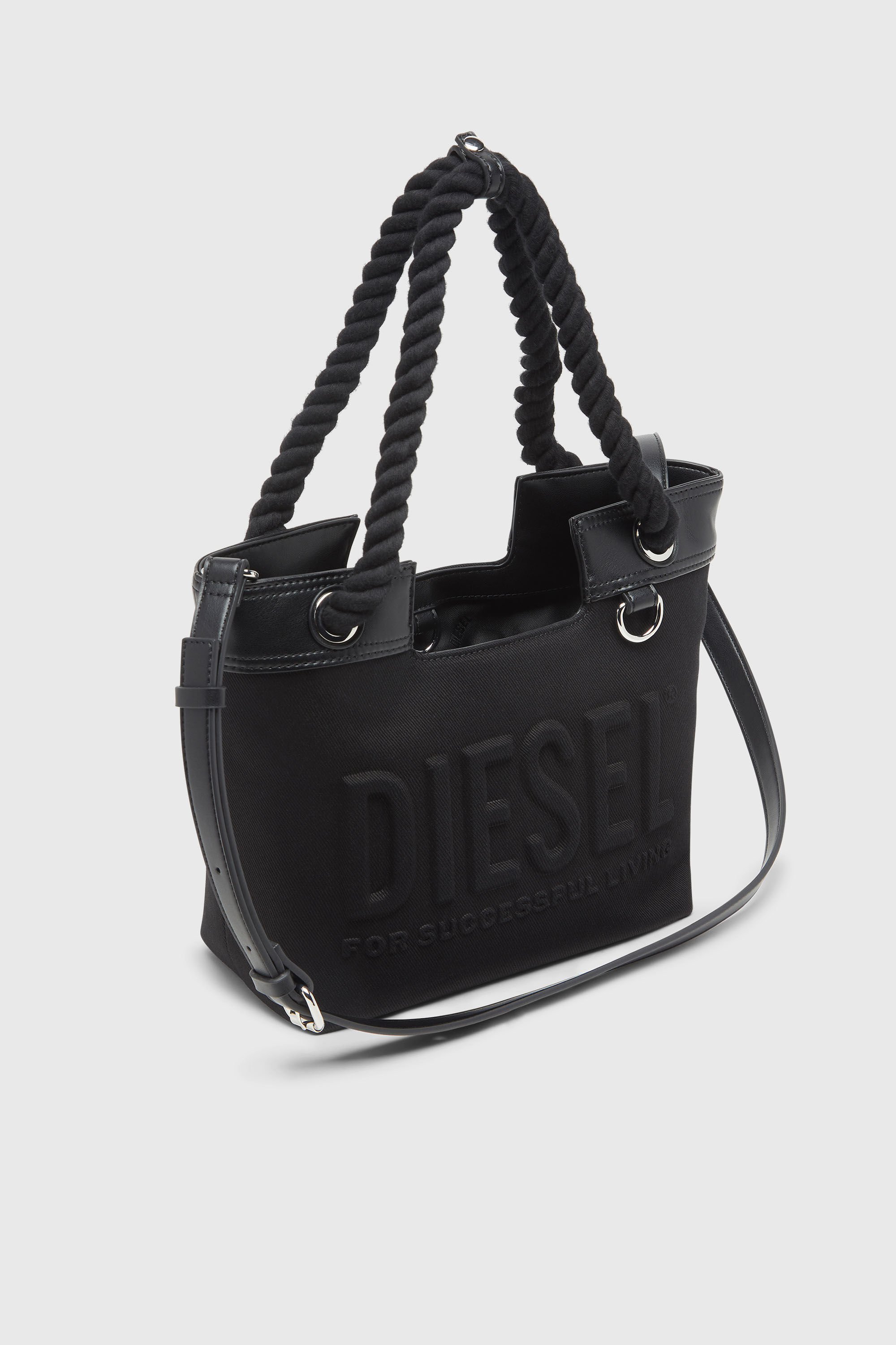 DSL 3D SHOPPER XS ショッパーバッグ XS｜ブラック｜ウィメンズ｜DIESEL