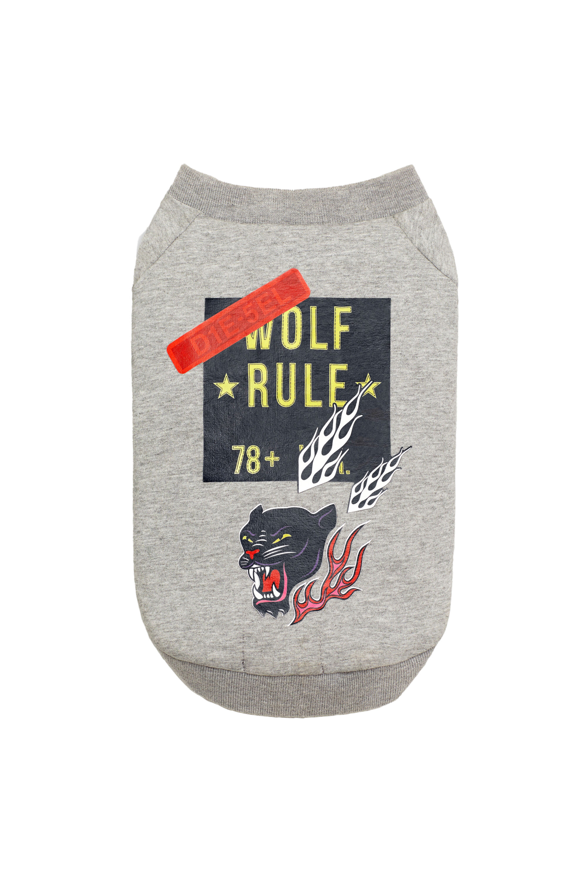 Diesel - PET-WOLF-GRY, グレー - Image 1