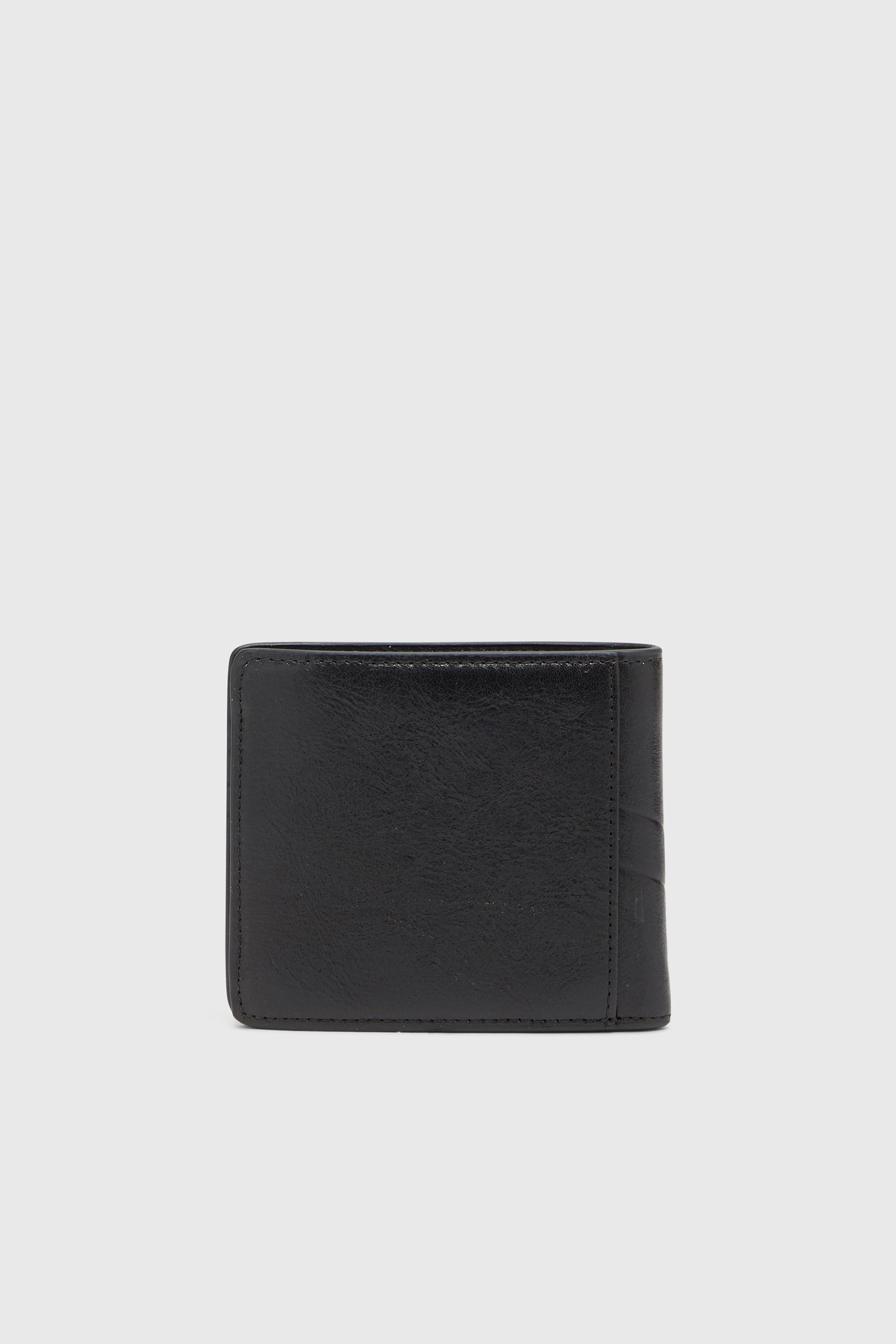 FLAG-D BI-FOLD COIN S 3D 二つ折りウォレット｜ブラック｜メンズ｜DIESEL