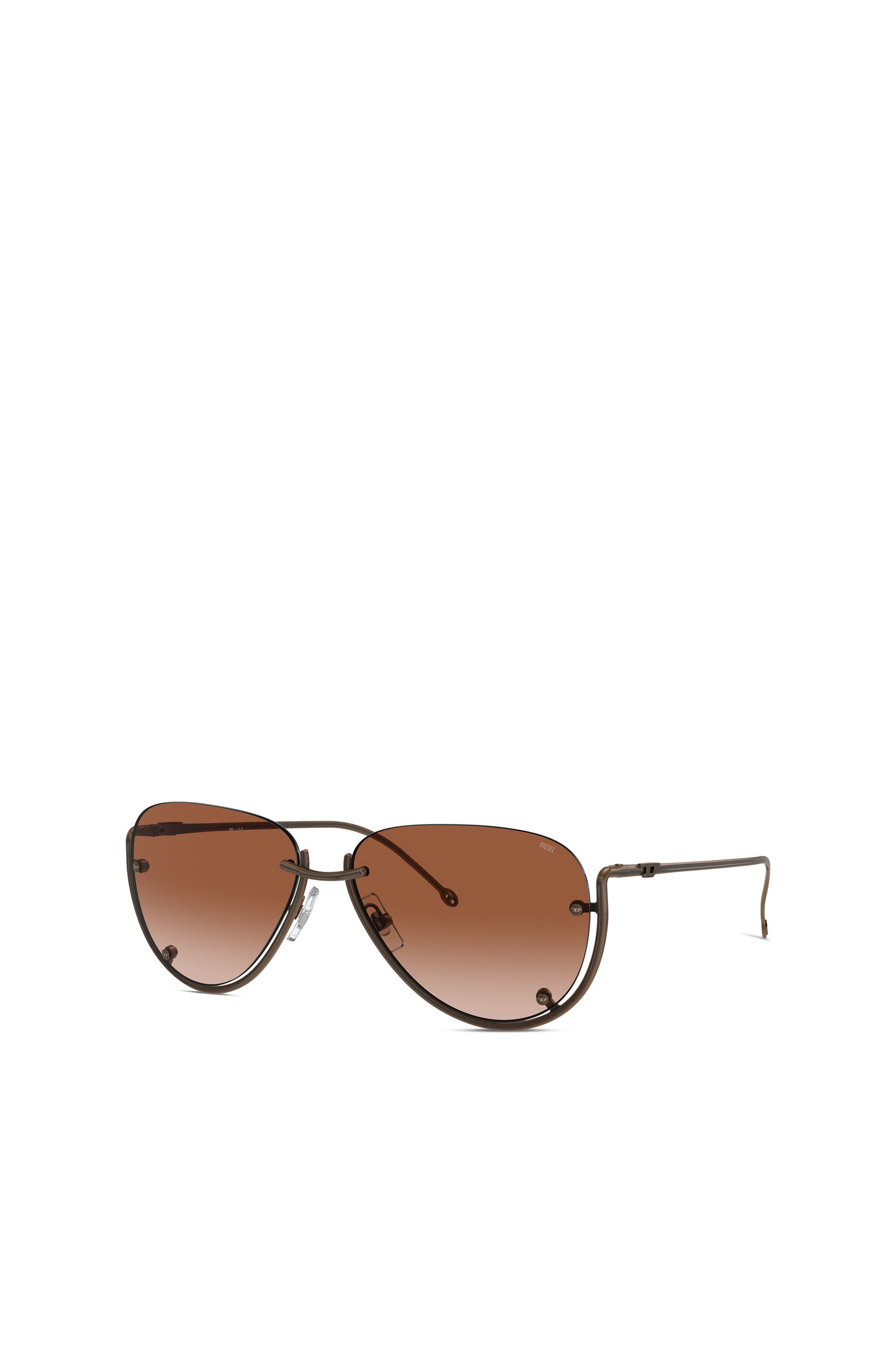 Diesel - 0DL1003, Unisex's サングラス in ブロンズ - 5