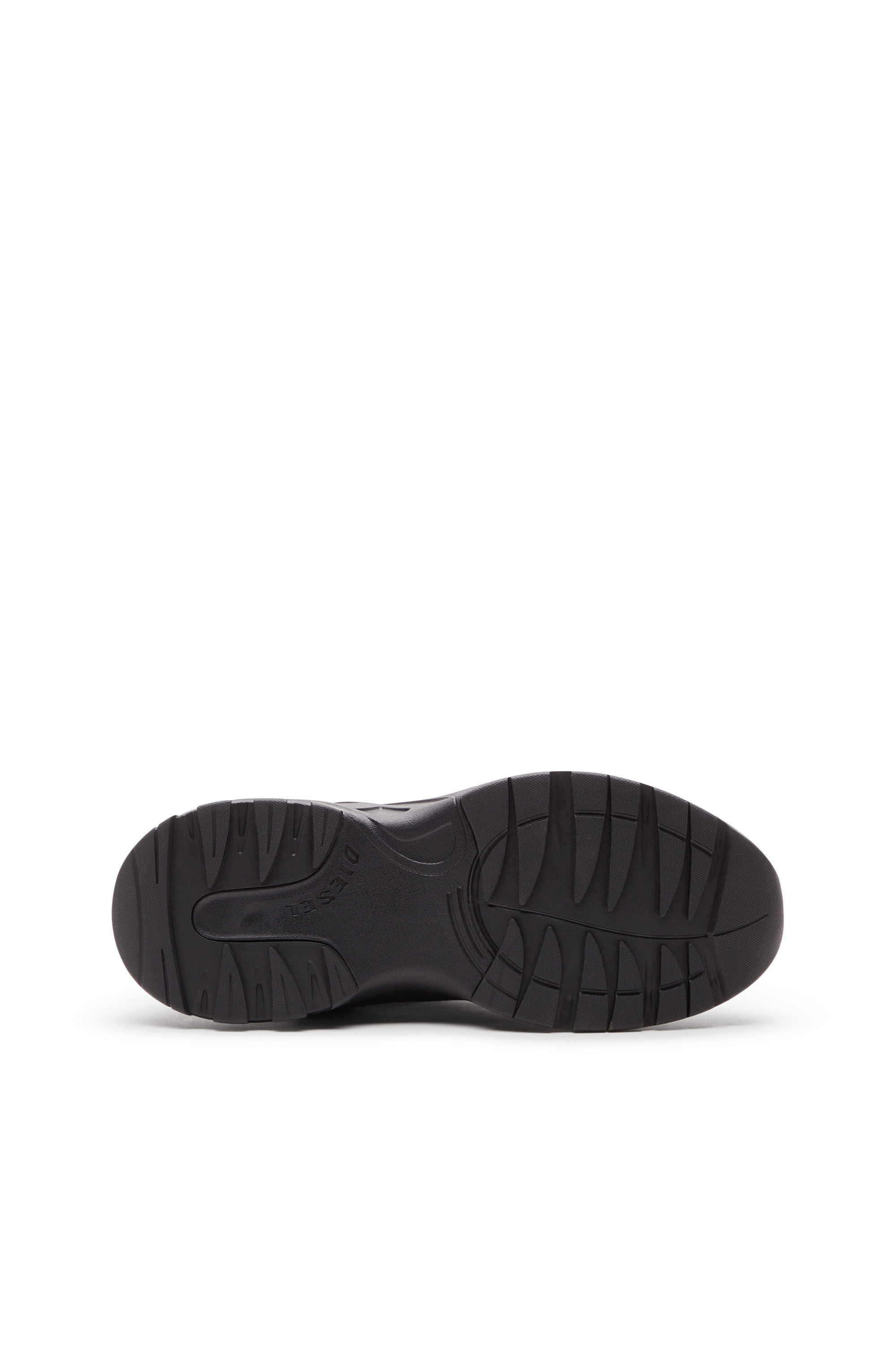 Diesel - S-D-RUNNER X, Unisex's S-D-Runner X-Slip-on sneakers with matte Oval D instep in ブラック - 4