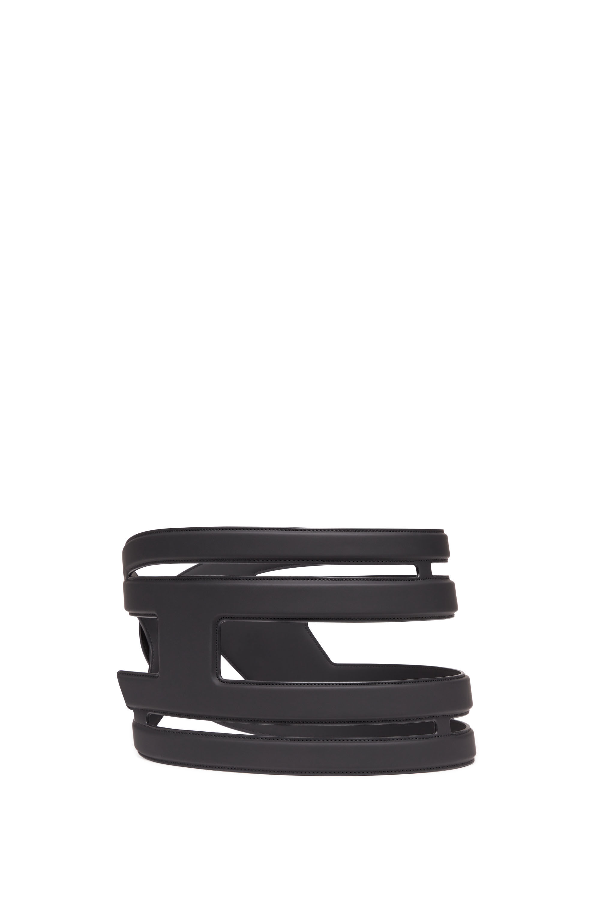 Diesel - B-CAGE-D, Female's Oval D belt skirt in ブラック - 1