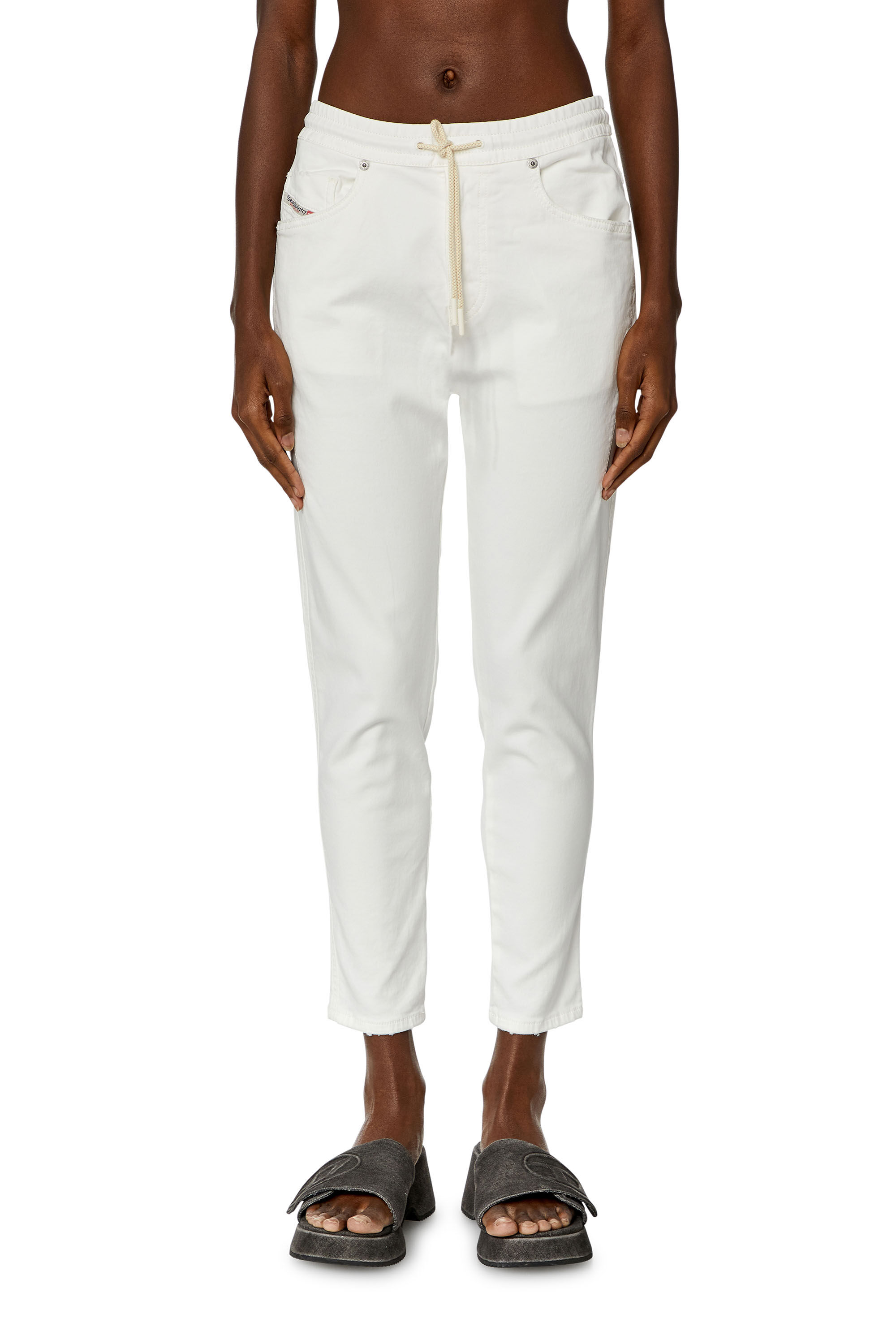 Diesel - Female's Regular 2041 D-Fayza Joggjeans® 068HX, ホワイト - 3