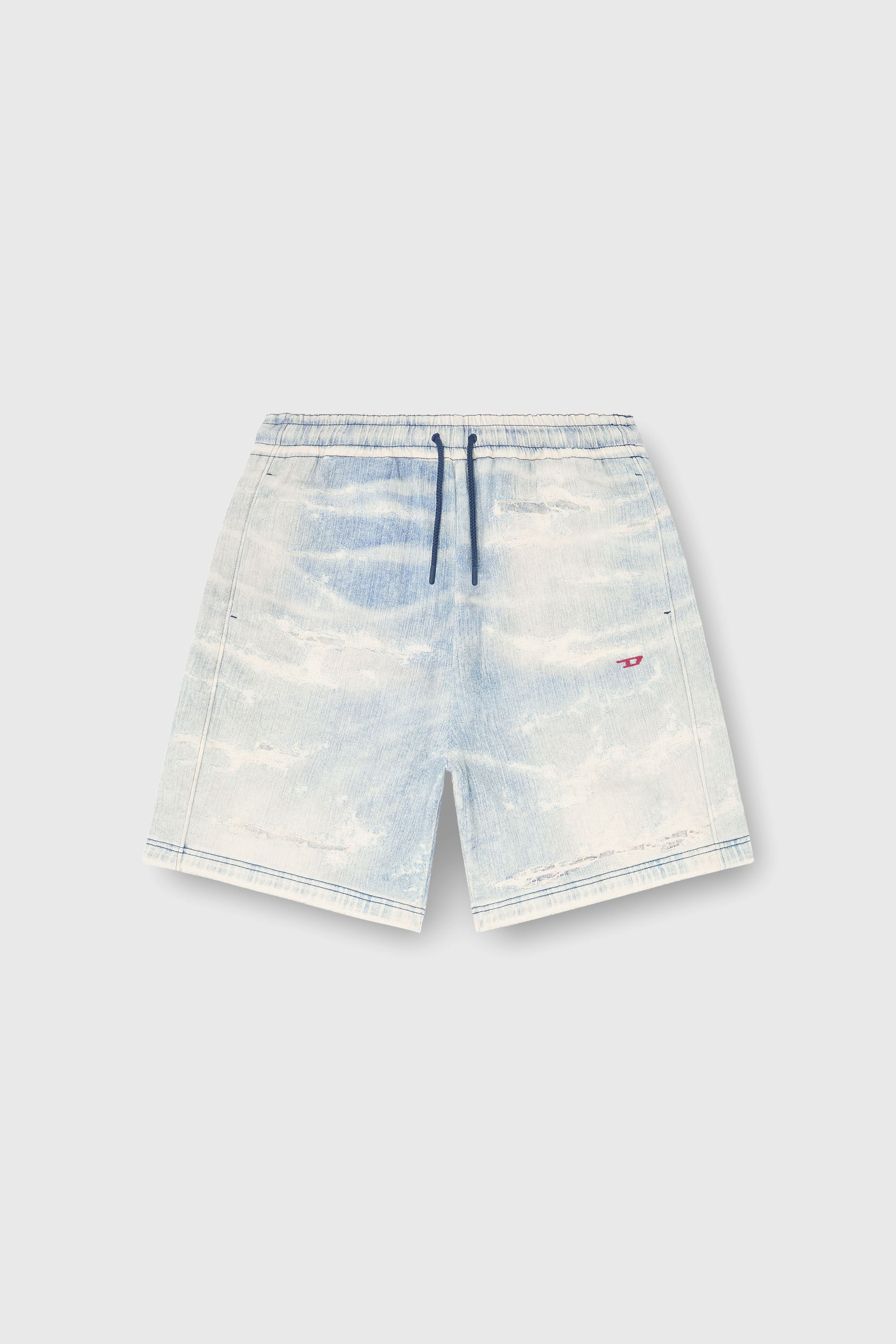 Diesel - D-BOXY JOGGJEANS, Male's ジョグ ショートパンツ in ライトブルー - 2