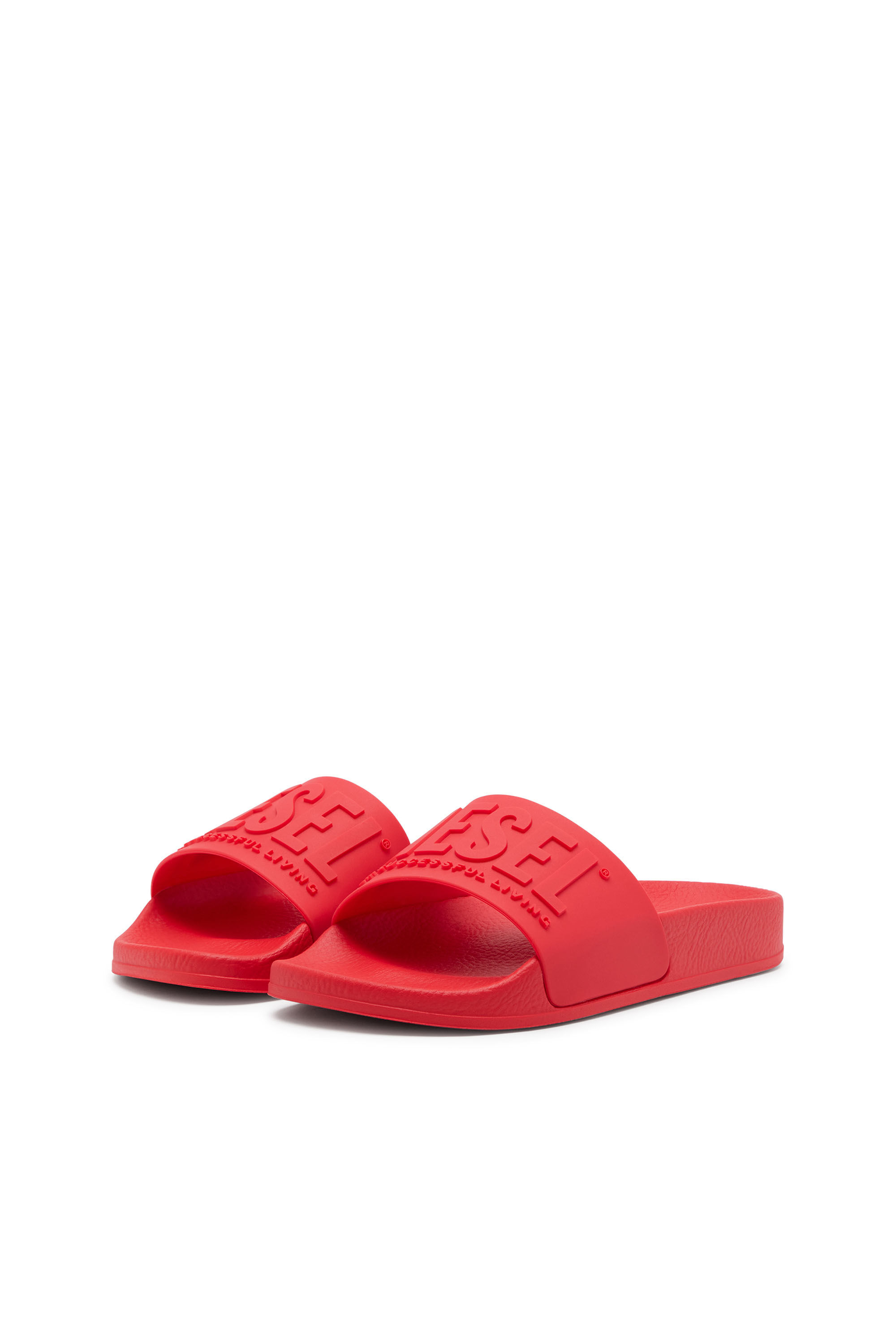 Diesel - SA-MAYEMI CC, Unisex's サンダル ロゴ in レッド - 8