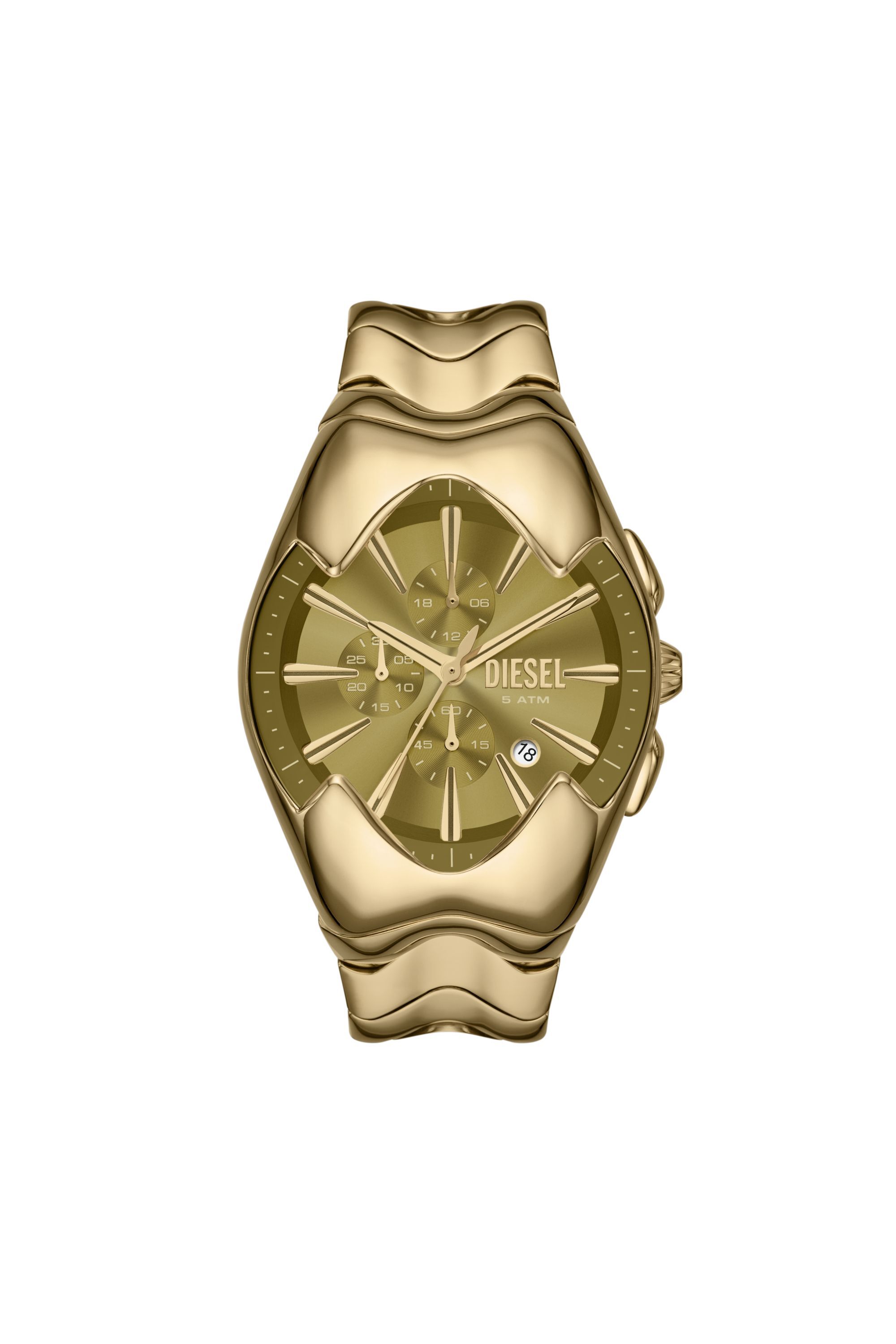 Diesel - DZ4681, Male's Mercurial stainless steel watch in ゴールド - 1
