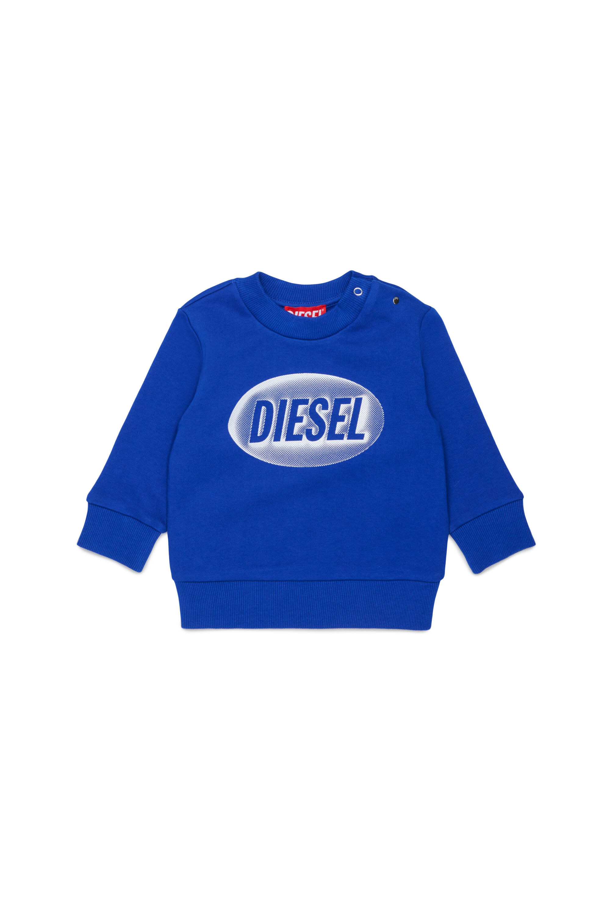 Diesel - SDSELB, Unisex's スウェット in ブルー - 1