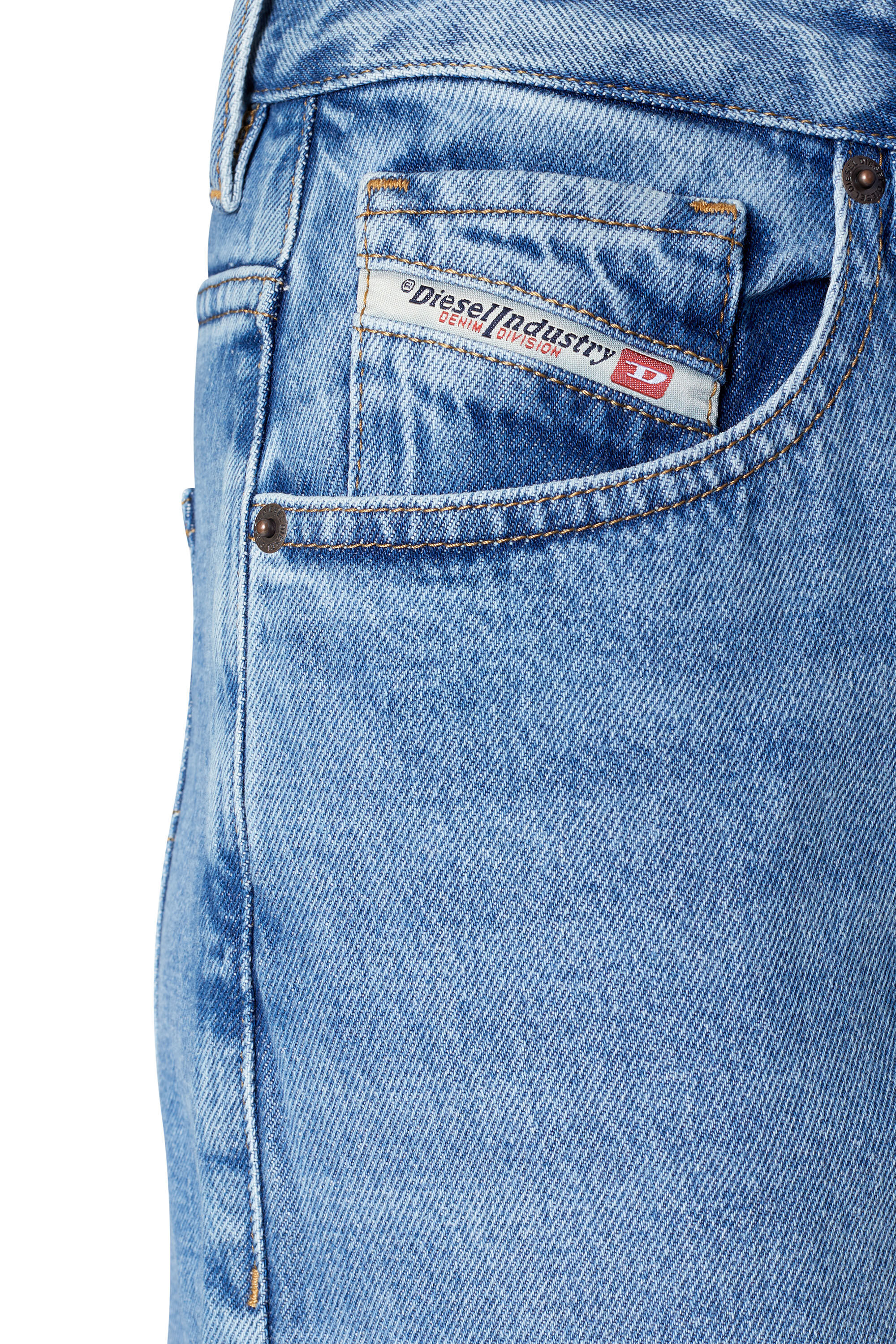 Diesel - Female's Straight Jeans 1999 D-Reggy 09C16, ミディアムブルー - 4