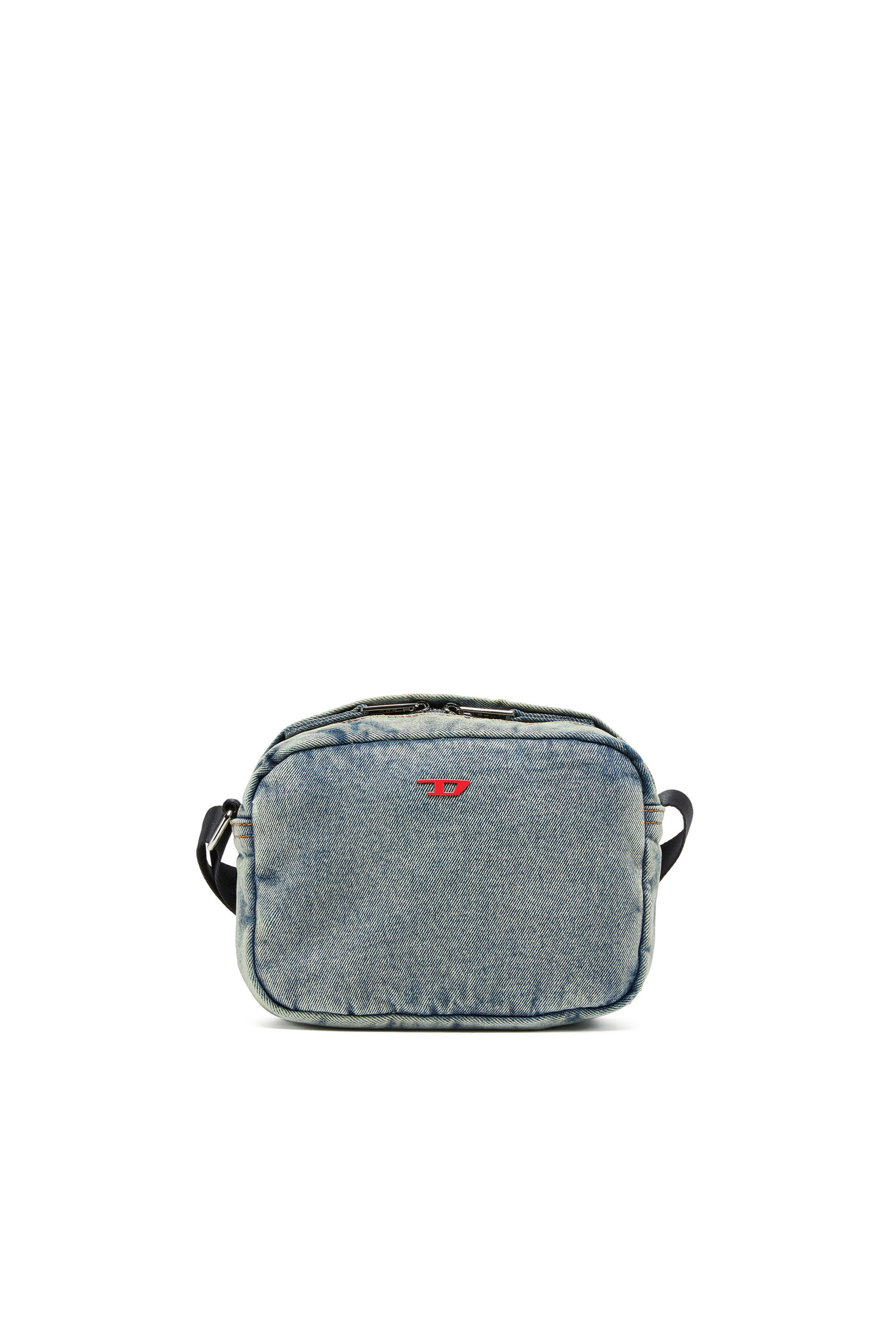 Diesel - RAVE CAMERA BAG X, Male's Rave-Camera bag in solarised denim in ブルー - 2