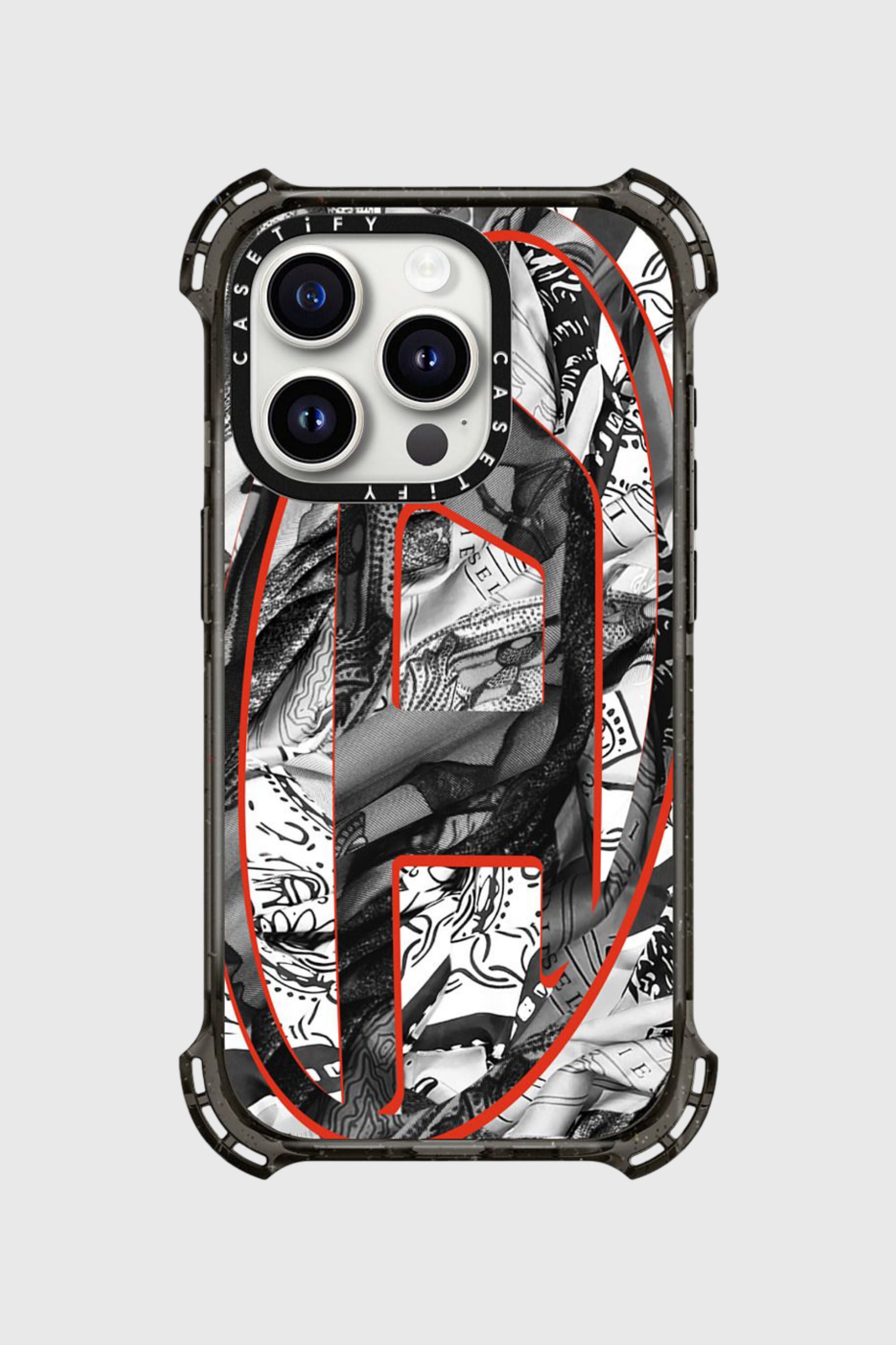 Diesel - 60316 CASETIFY MOULDED CASE, Unisex's IPHONE 15 PRO in マルチカラー/ブロック - 4