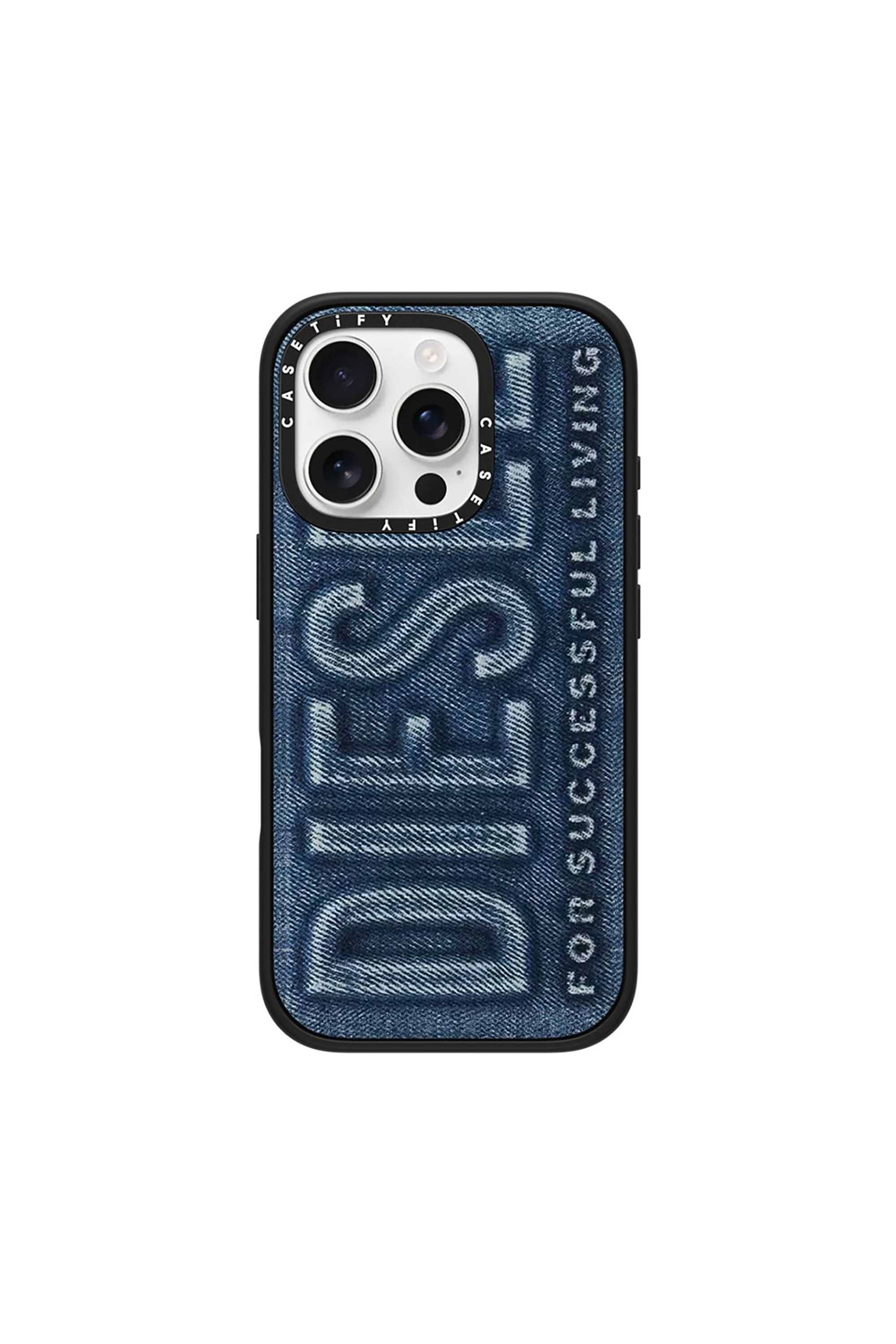 Diesel - 60570 MOULDED CASE, Unisex's iPhone 16 Pro in ブルー - 1