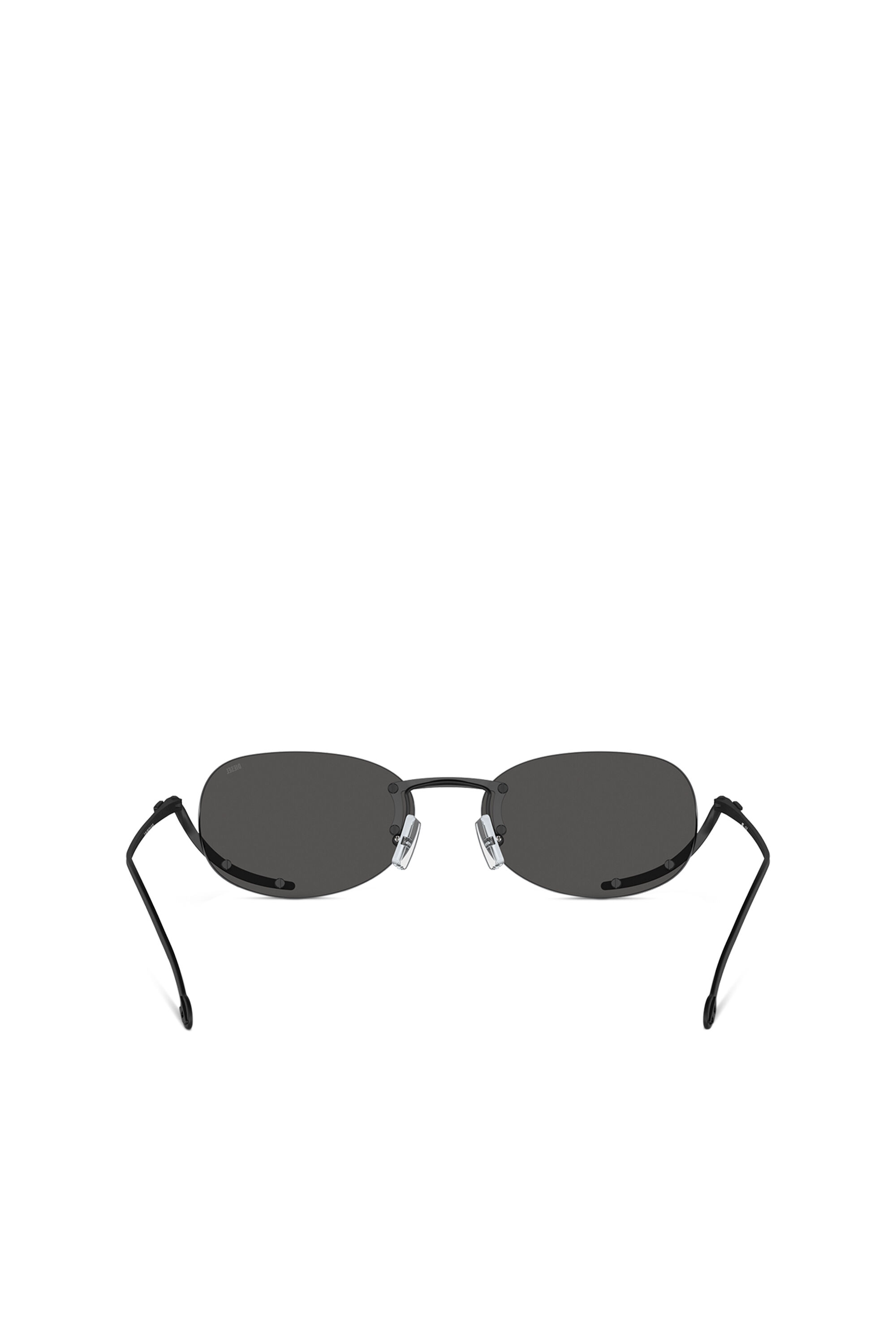 0DL1004 Oval sunglasses｜ブラック｜ウィメンズ｜DIESEL