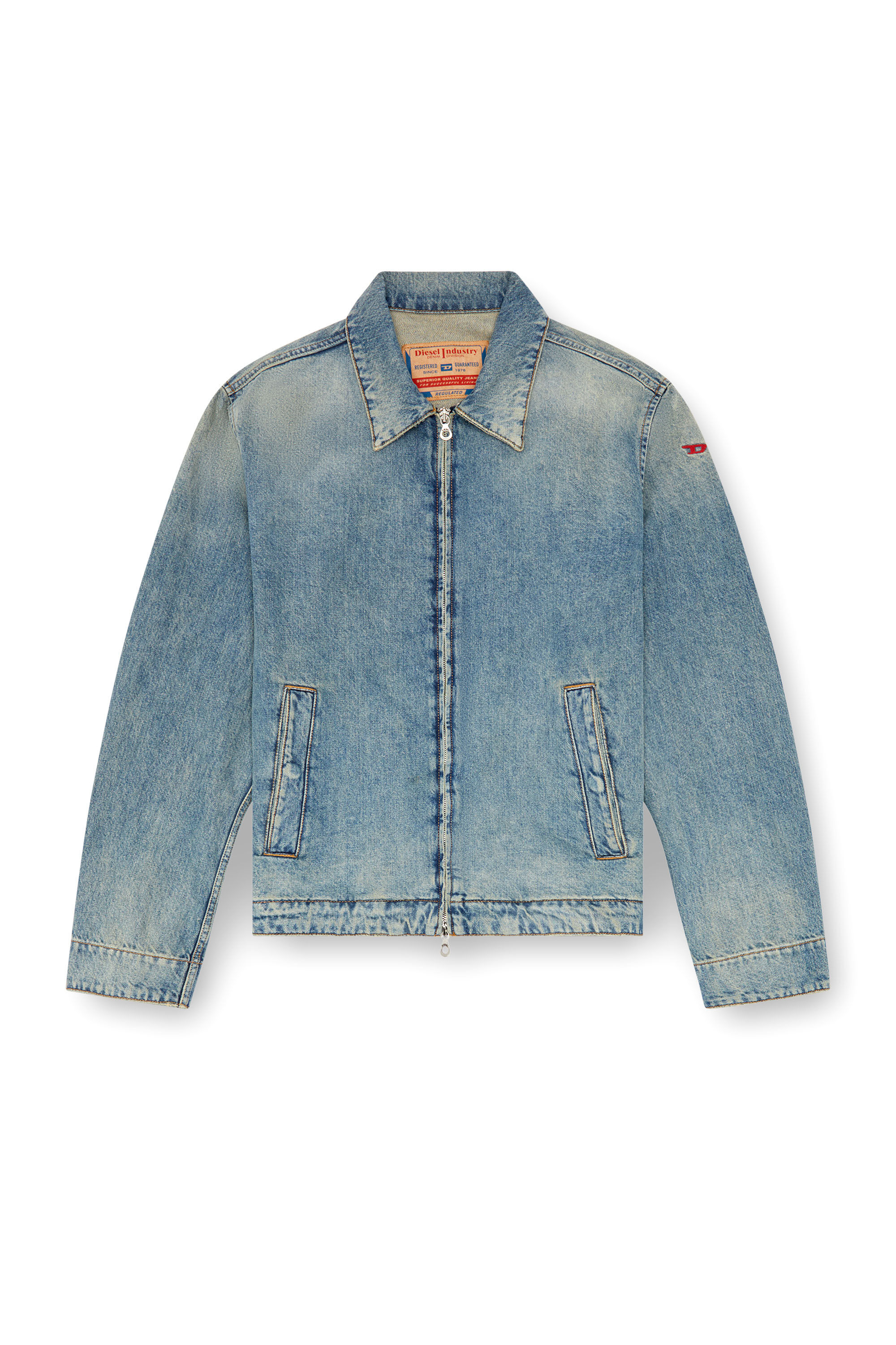 D-ROHE Denim blouson jacket｜ブルー｜メンズ｜DIESEL
