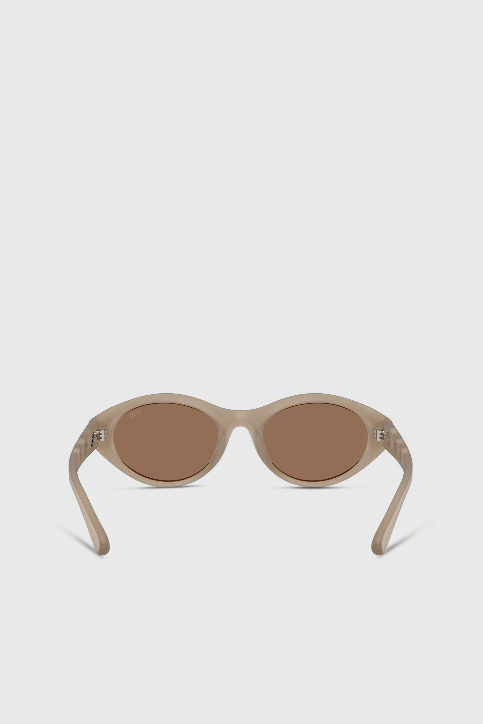 Diesel - 0DL3005U, Unisex's Oval sunglasses in ベージュ - 3