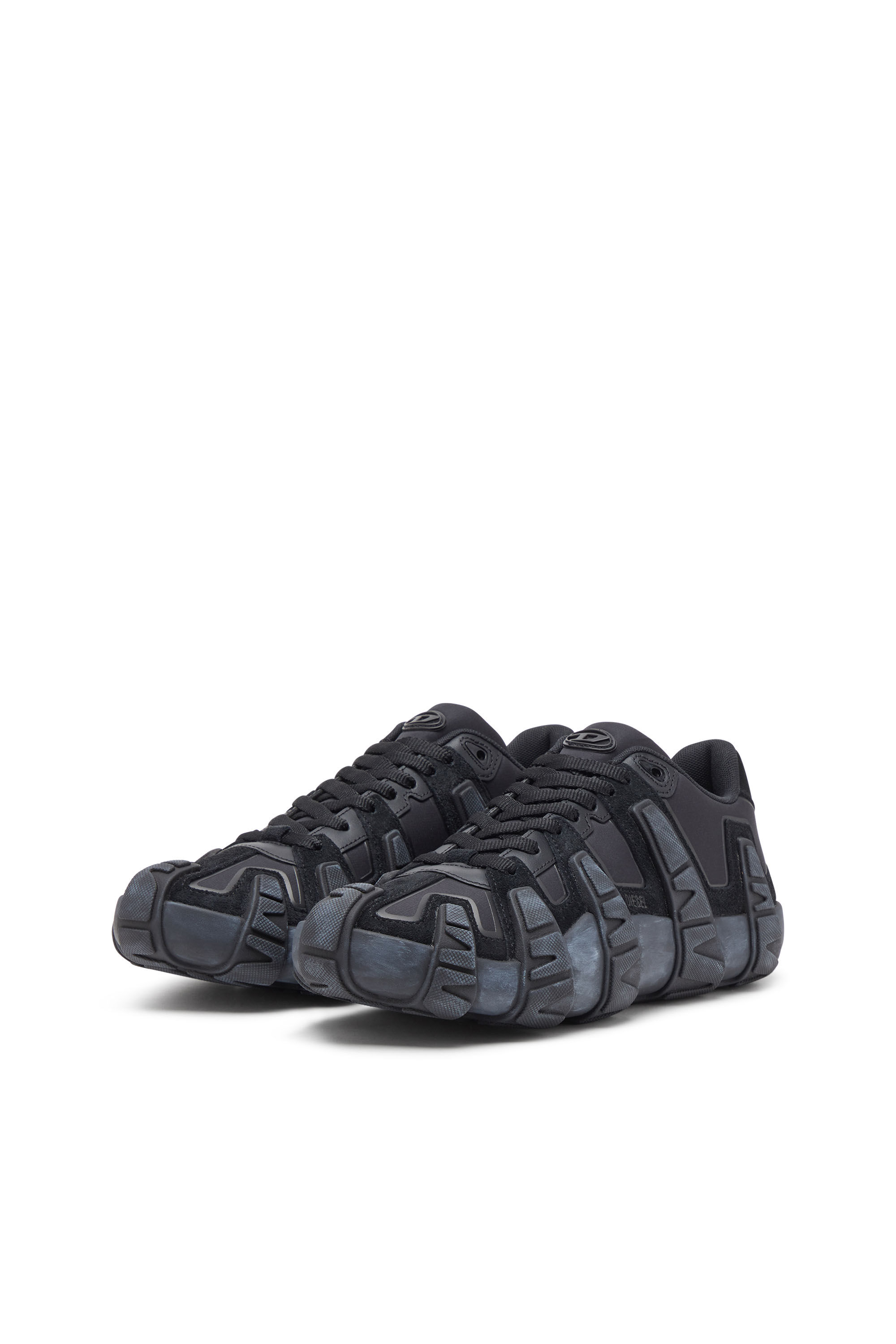 Diesel - S-D-GRIFFE LOW, Male's スニーカー in ブラック/ブルー - 9