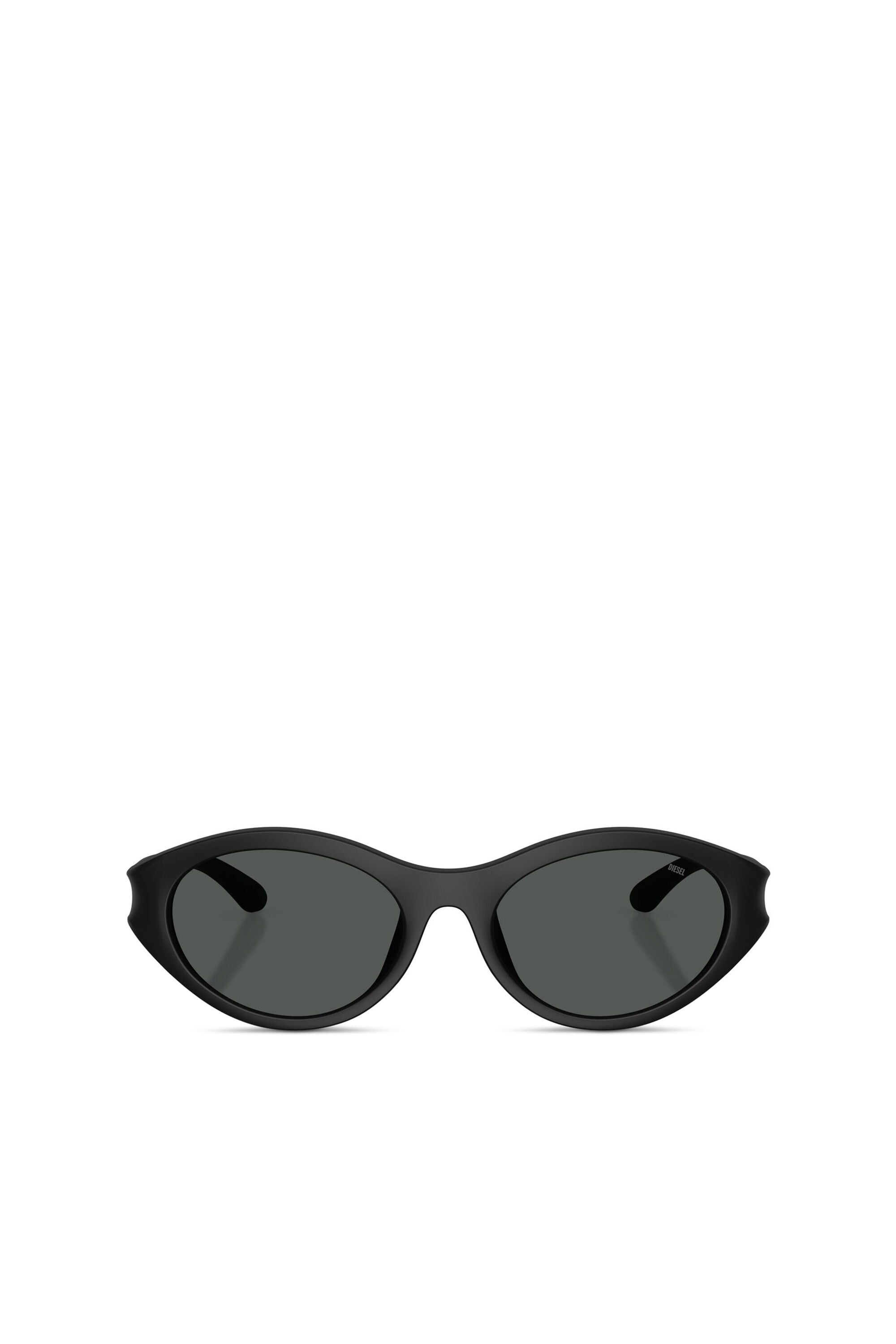 Diesel - 0DL3005U, Unisex's Oval sunglasses in ブラック - 1