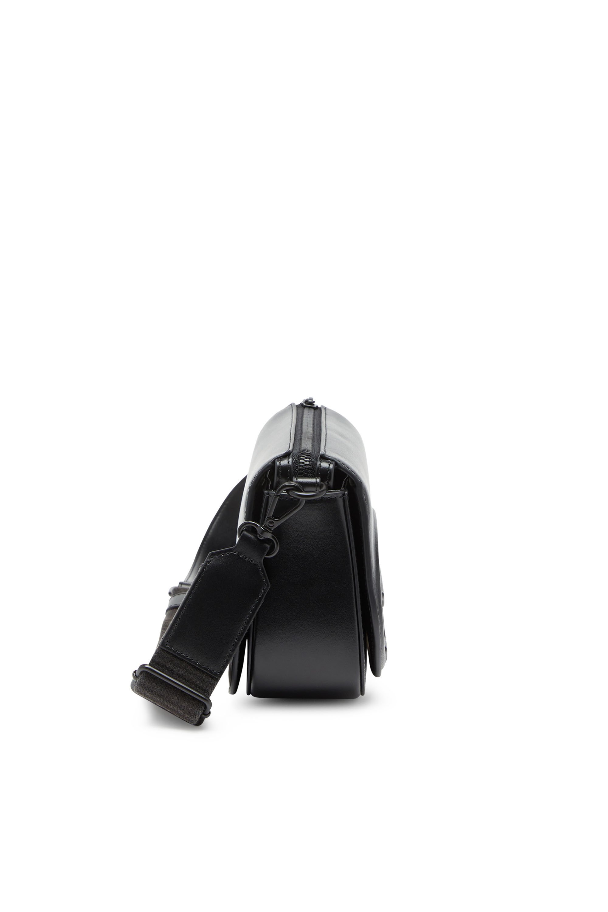 Diesel - 1DR CAMERA BAG, Unisex's 1DR-Camera bag in premium leather in ブラック - 4