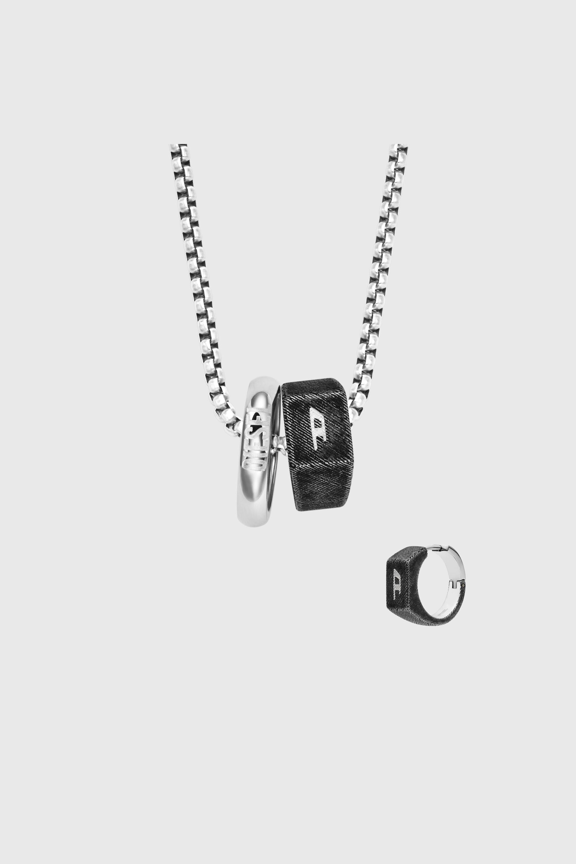 Diesel - DX1654SET JEWELLERY, Unisex's ネックレス in シルバー - 2