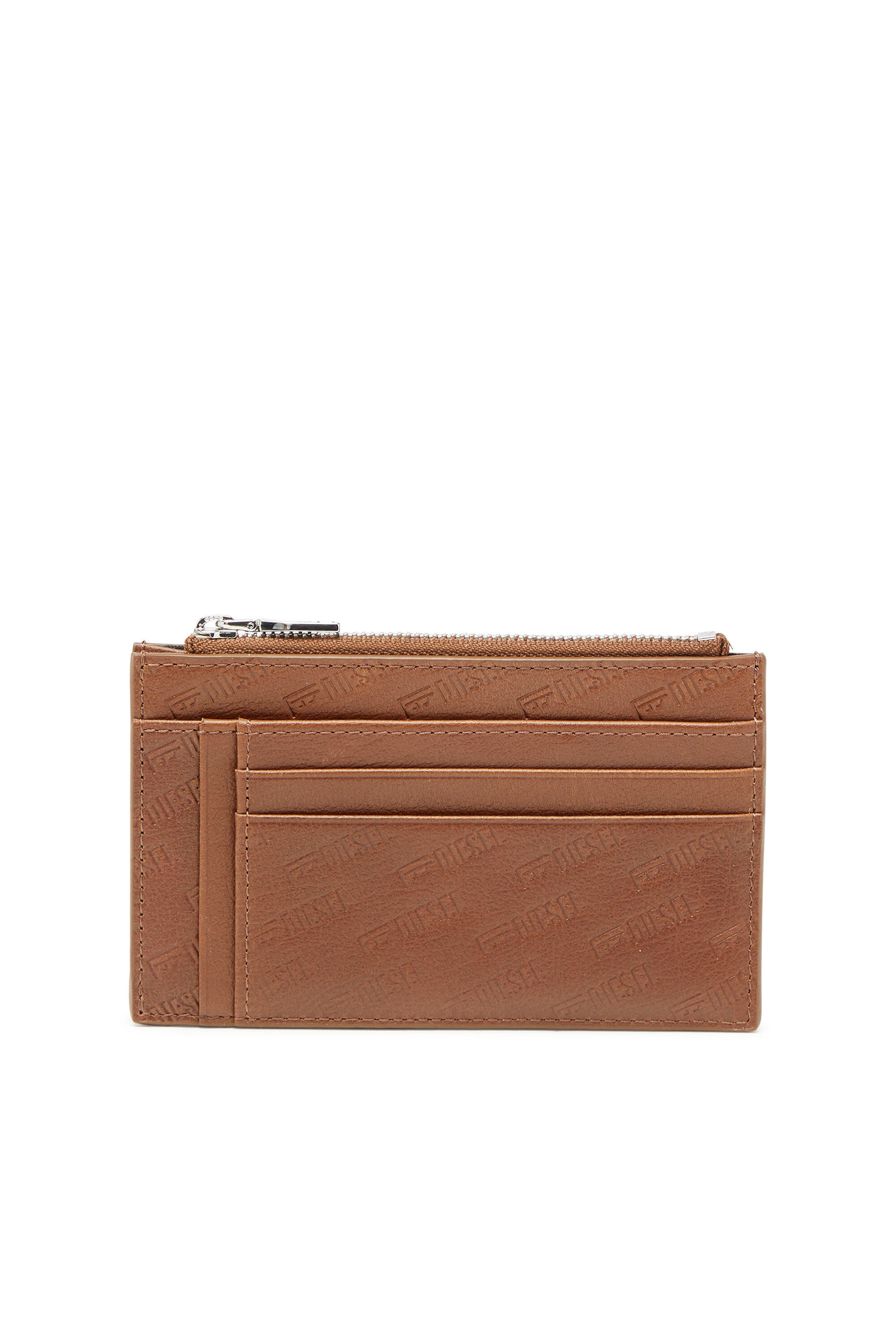Diesel - MONOGRAM CARD CASE VI, Male's フラグメントケース in ブラウン - 1