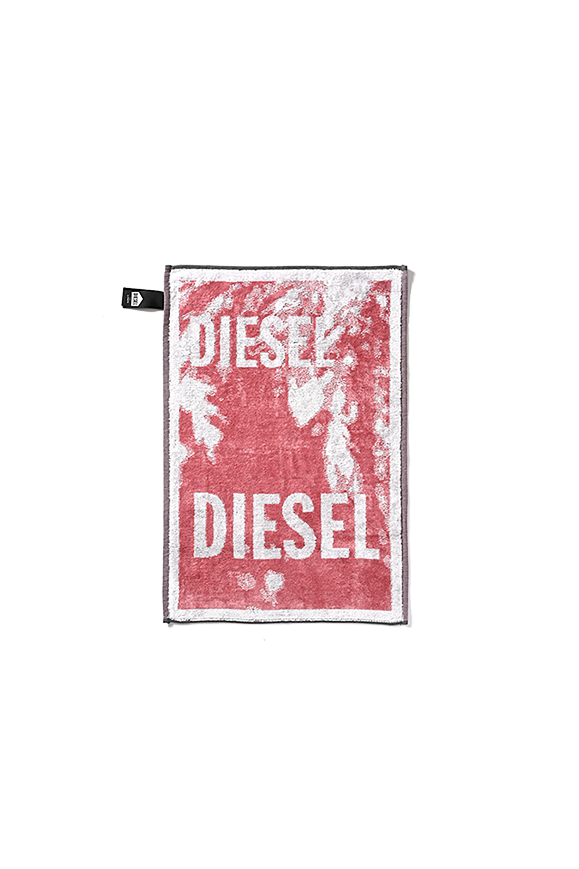 Diesel - GUEST TOWEL (PINK), ピンク / ホワイト - Image 1