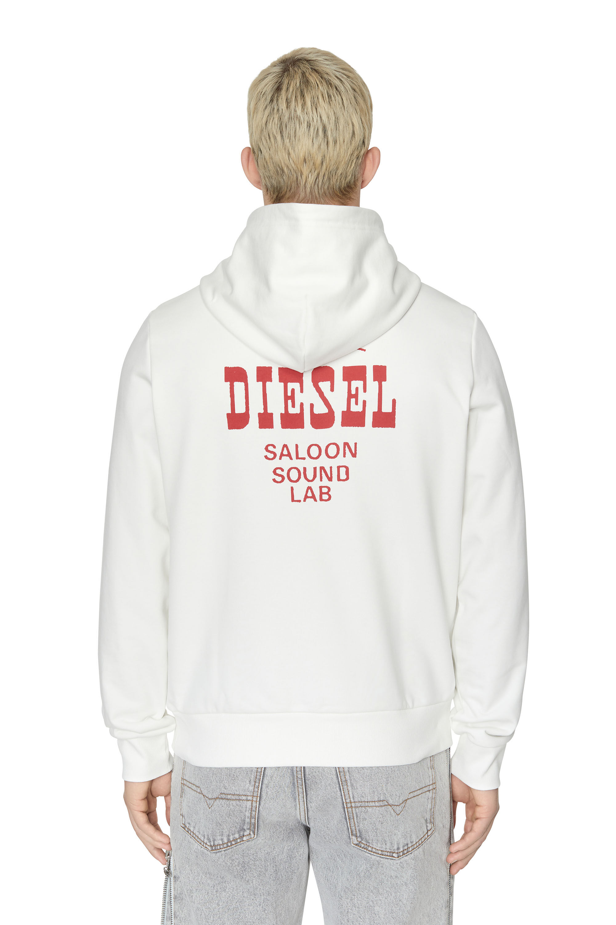 S-GINN-HOOD-K28（MEN）: プリントパーカー｜ディーゼル（DIESEL）公式 
