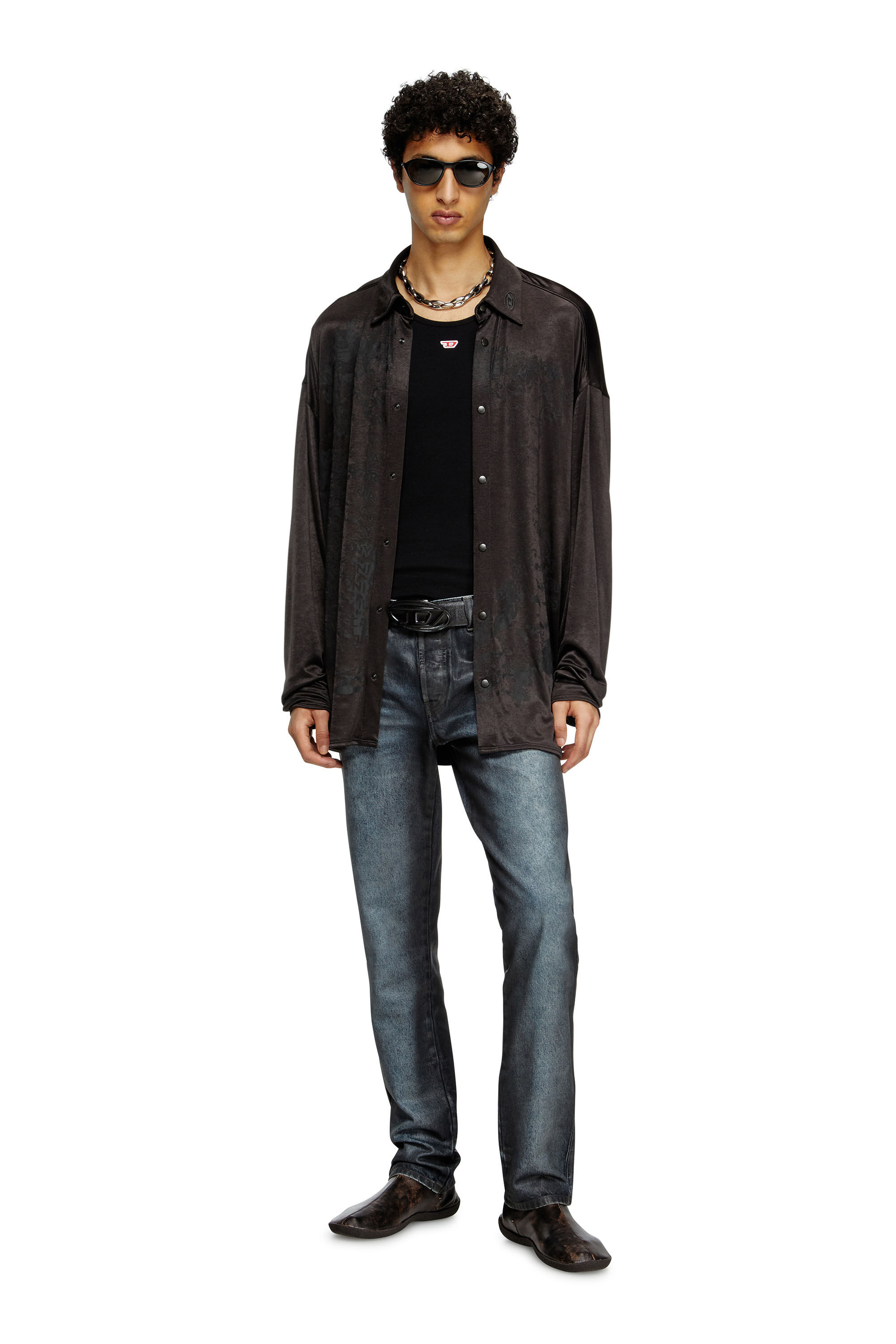 スリム Jeans - 1993 D-Vyl | ブラック/ ダークグレー | メンズ | DIESEL