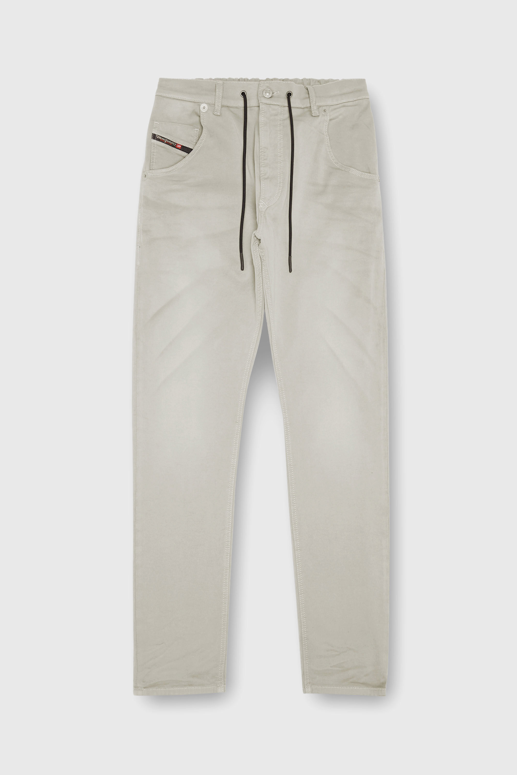 Diesel - Male's Regular 2032 D-Krooley Joggjeans&reg; 0670M, ライトグレー - 2