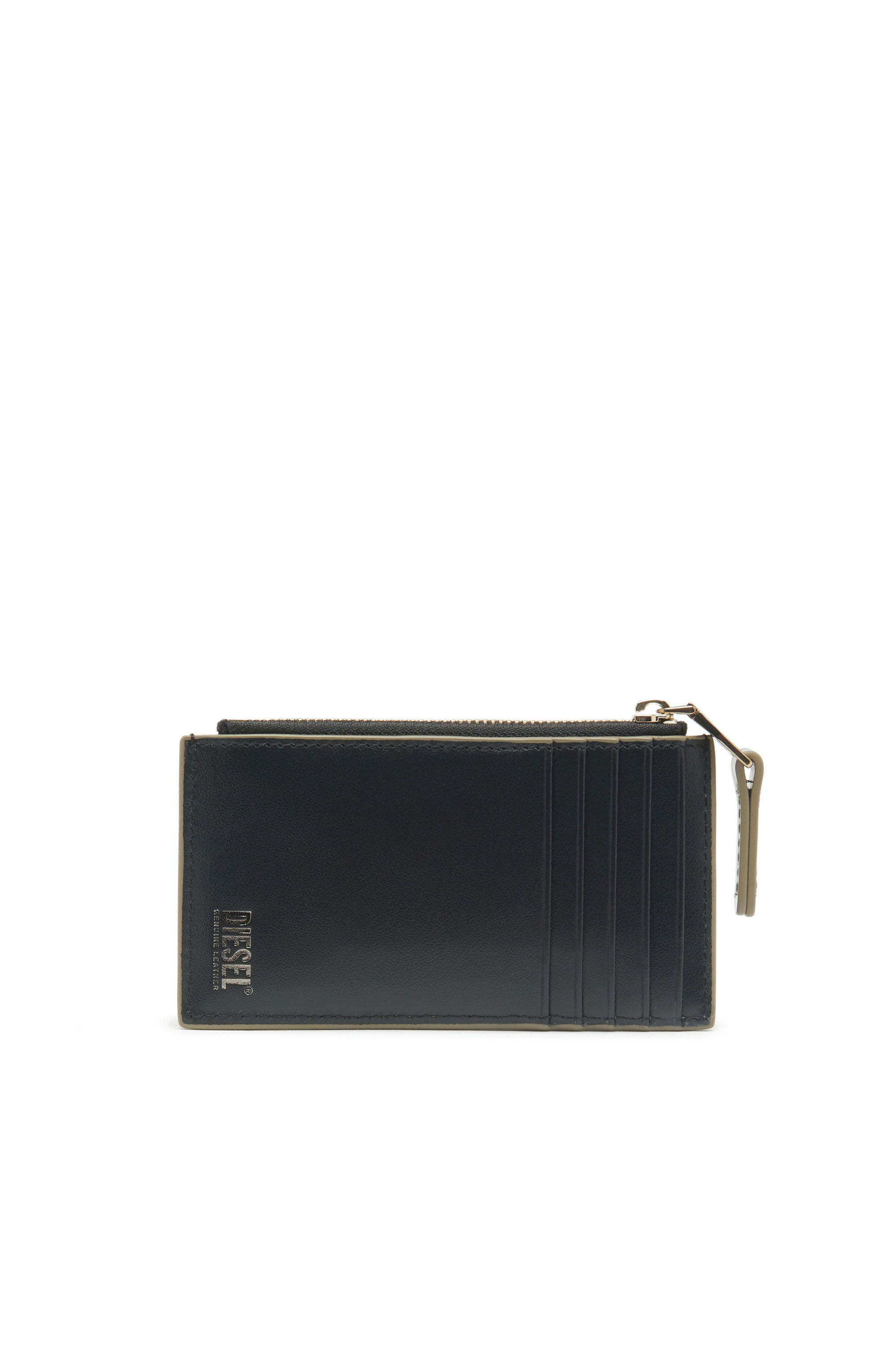 Diesel - CARD HOLDER COIN S, Female's カウレザーカードケース in ブロンズ - 2