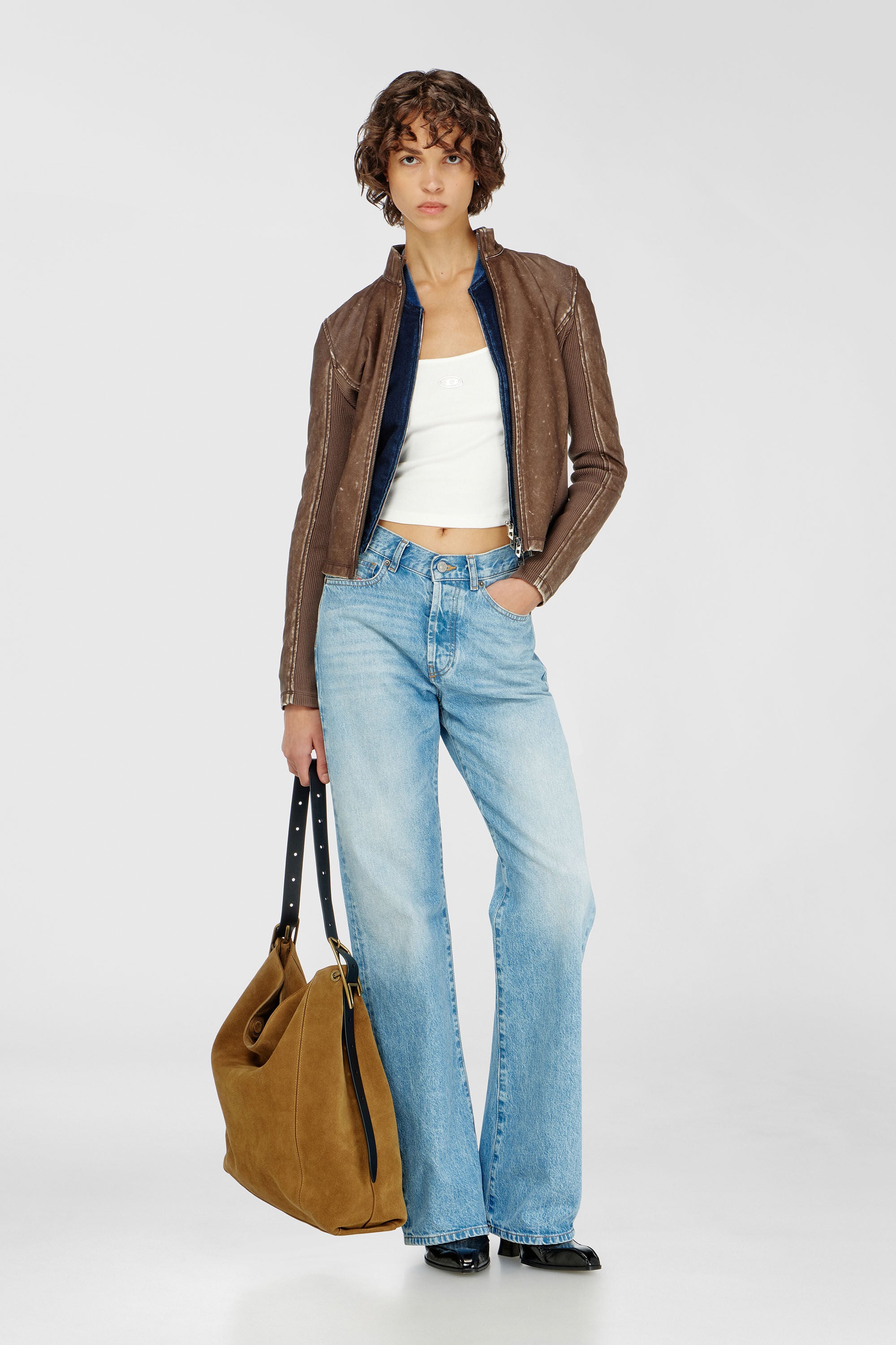 Diesel - T-HUPY-OD, Female's キャミソールトップ in ホワイト - 1