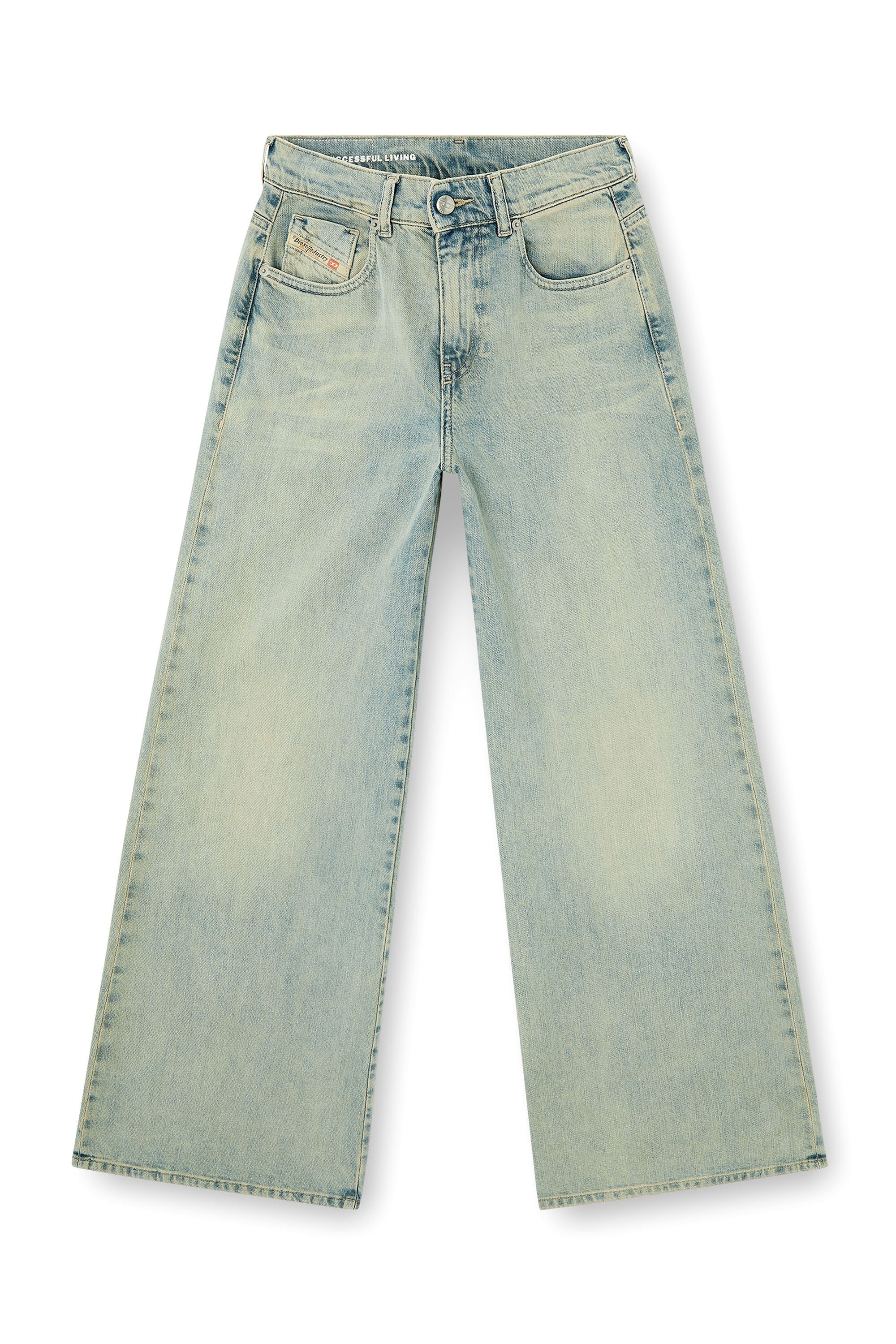 Diesel - Female's Flare Jeans 1978 D-Akemi 09N33, ミディアムブルー - 6