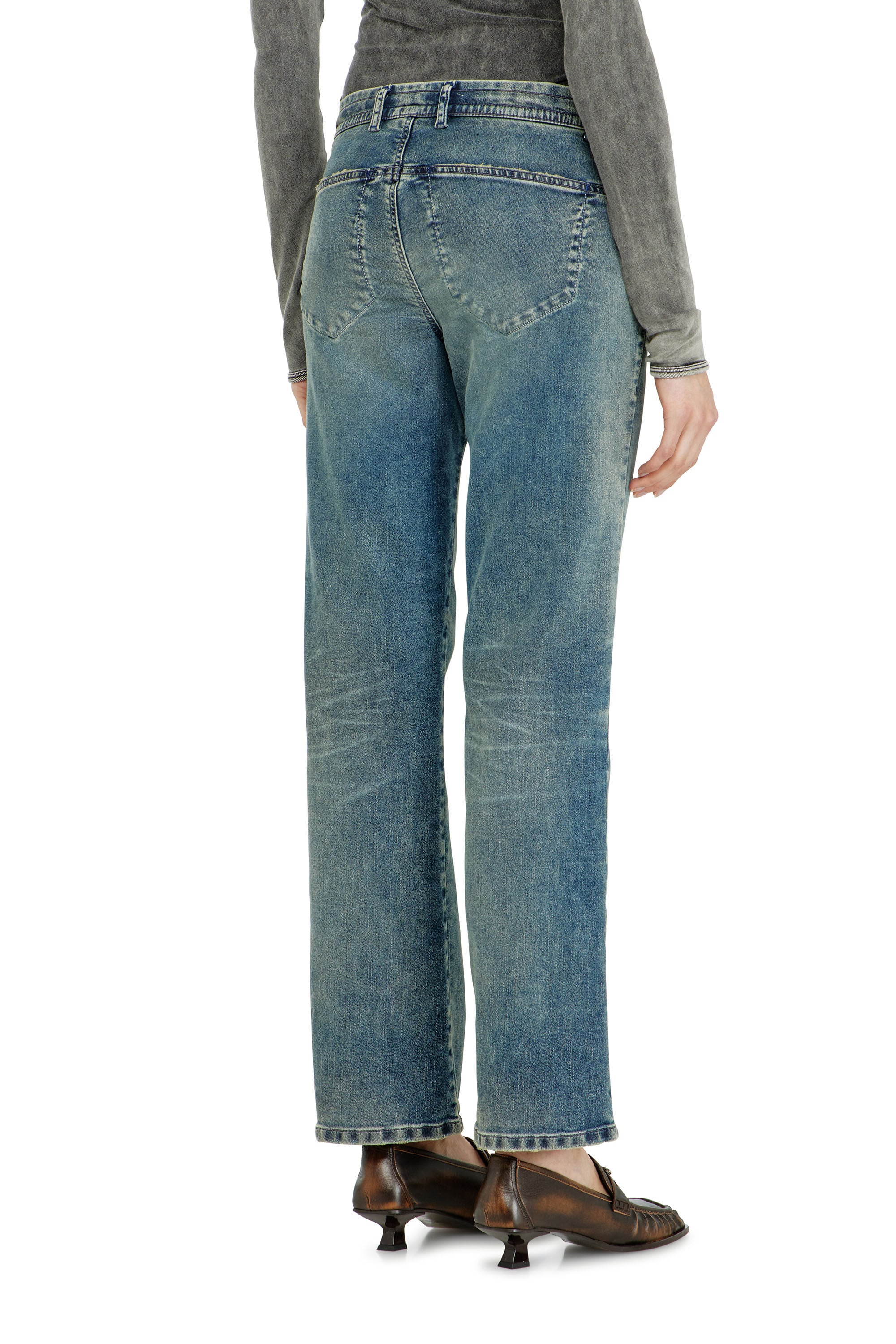 Diesel - Female's Regular 2071 D-Meel Joggjeans&reg; 068WZ, ミディアムブルー - 3