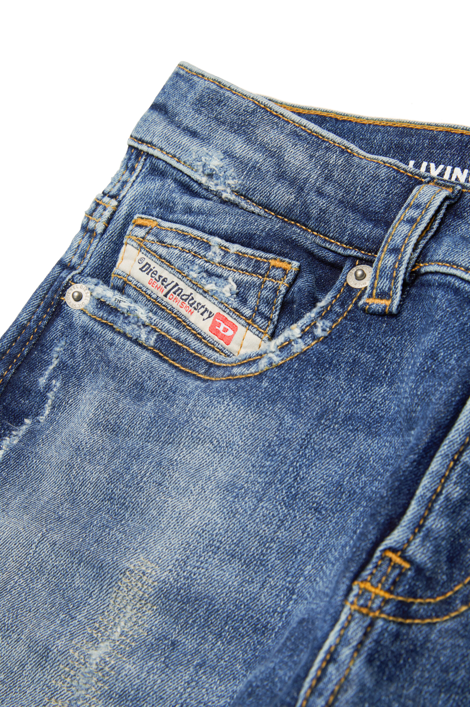 2020 D-VIKER-J Straight Jeans - 2020 D-Viker｜ブルー｜ボーイズ｜DIESEL