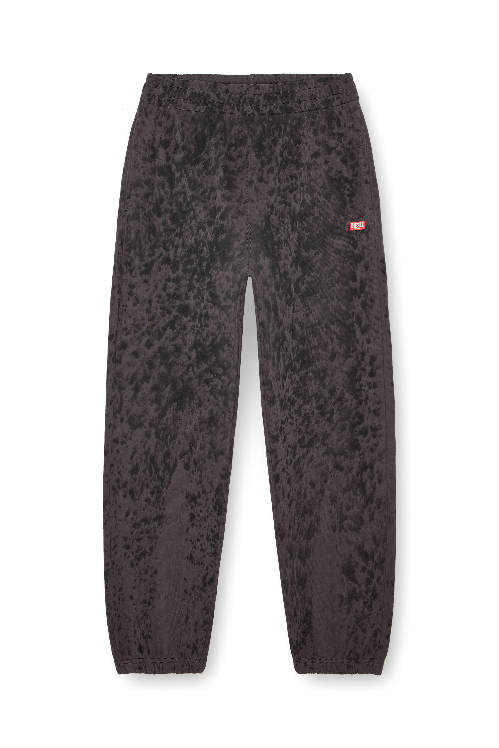 Diesel - P-MARKY-K1, Male's Track pants in raindrop-effect jersey in ブラック - 4