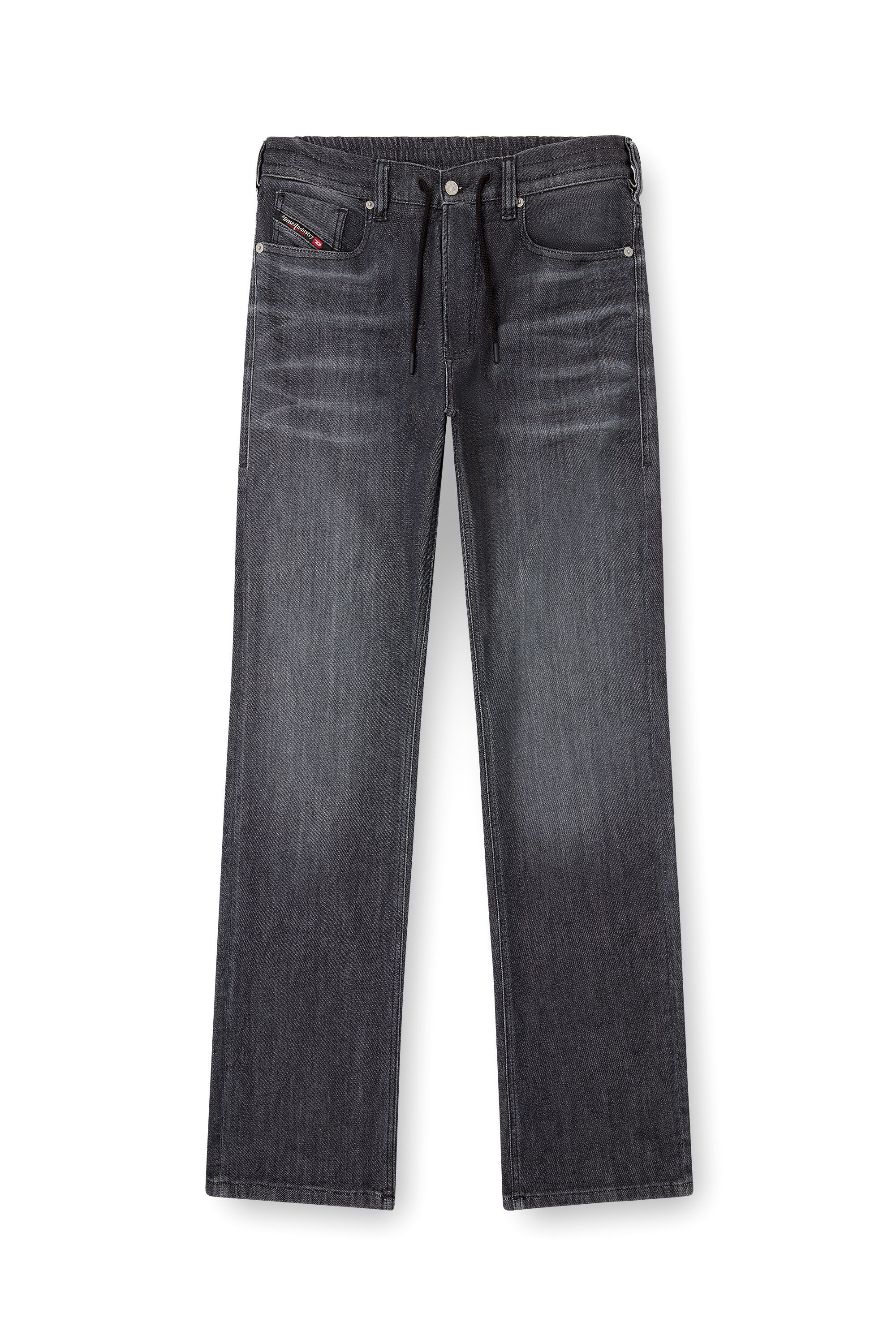 Diesel - Male's Relaxed 2080 D-Reel Joggjeans® 09M66, ブラック/ダークグレー - 2