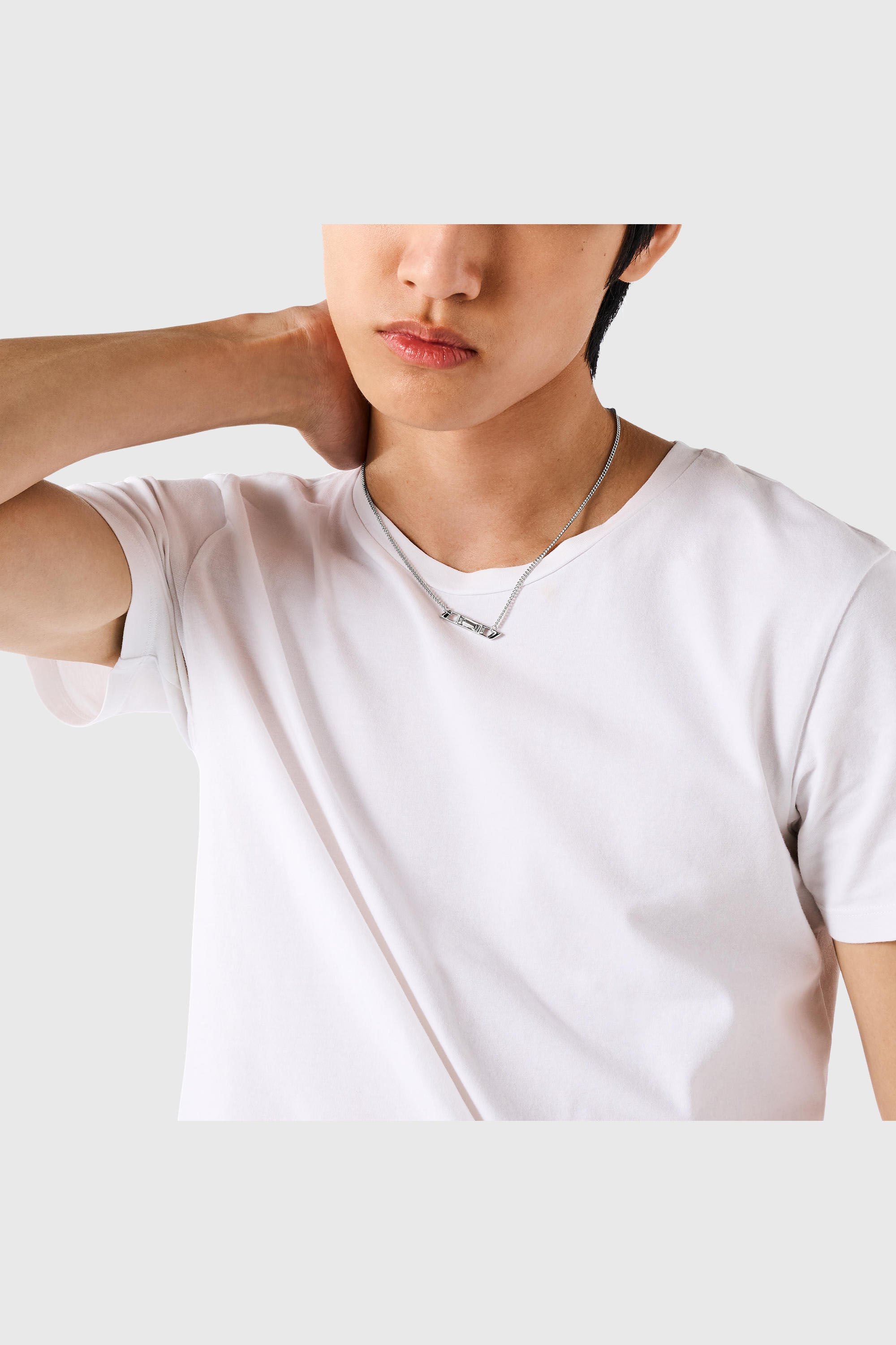 Diesel - DL1351040 STERLING SILVER JEWEL, Unisex's ネックレス in シルバー - 4
