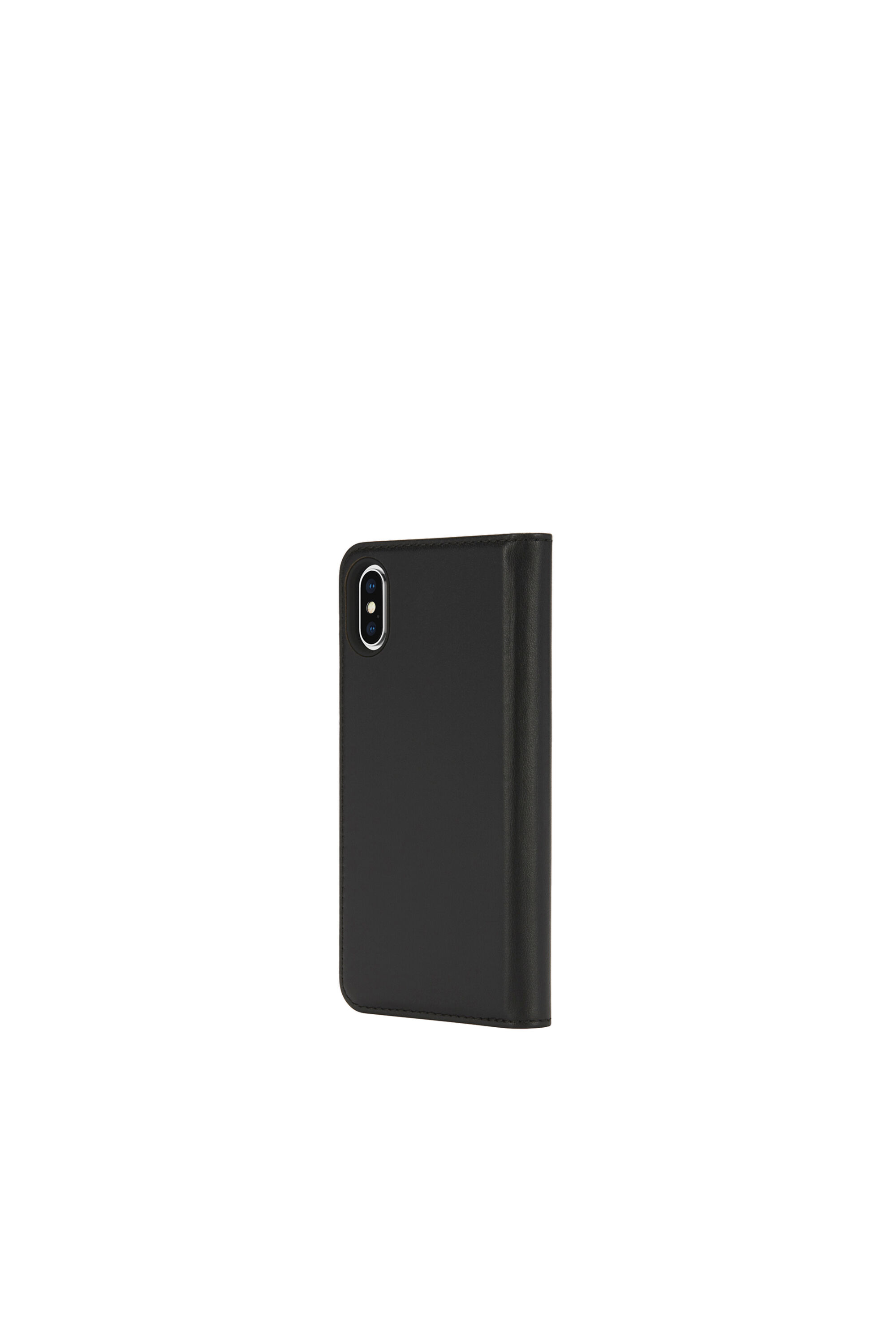 Diesel - SLIM LEATHER FOLIO IPHONE X, ブラック - Image 3