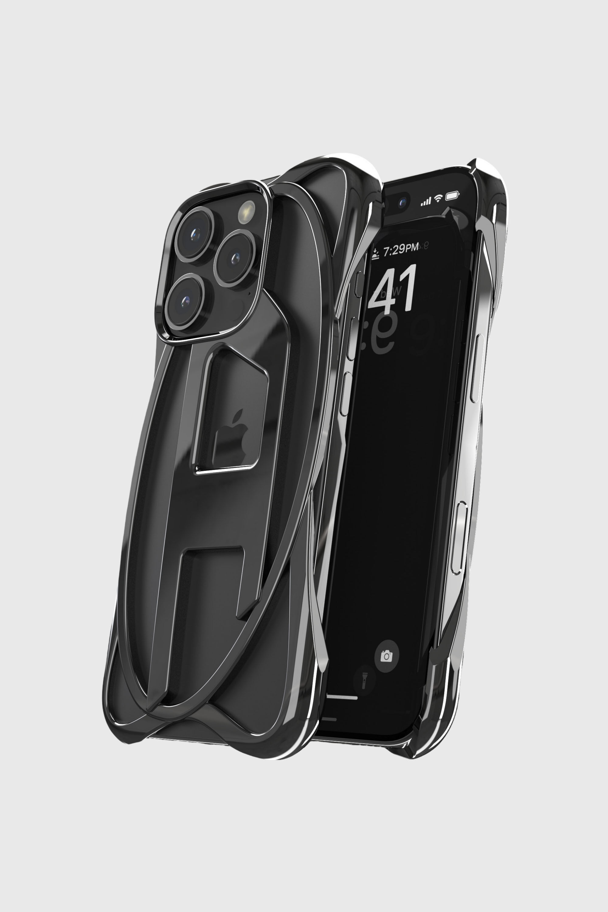 60268 CAGED D CASE Caged D Case iPhone 16 Pro｜ブラック