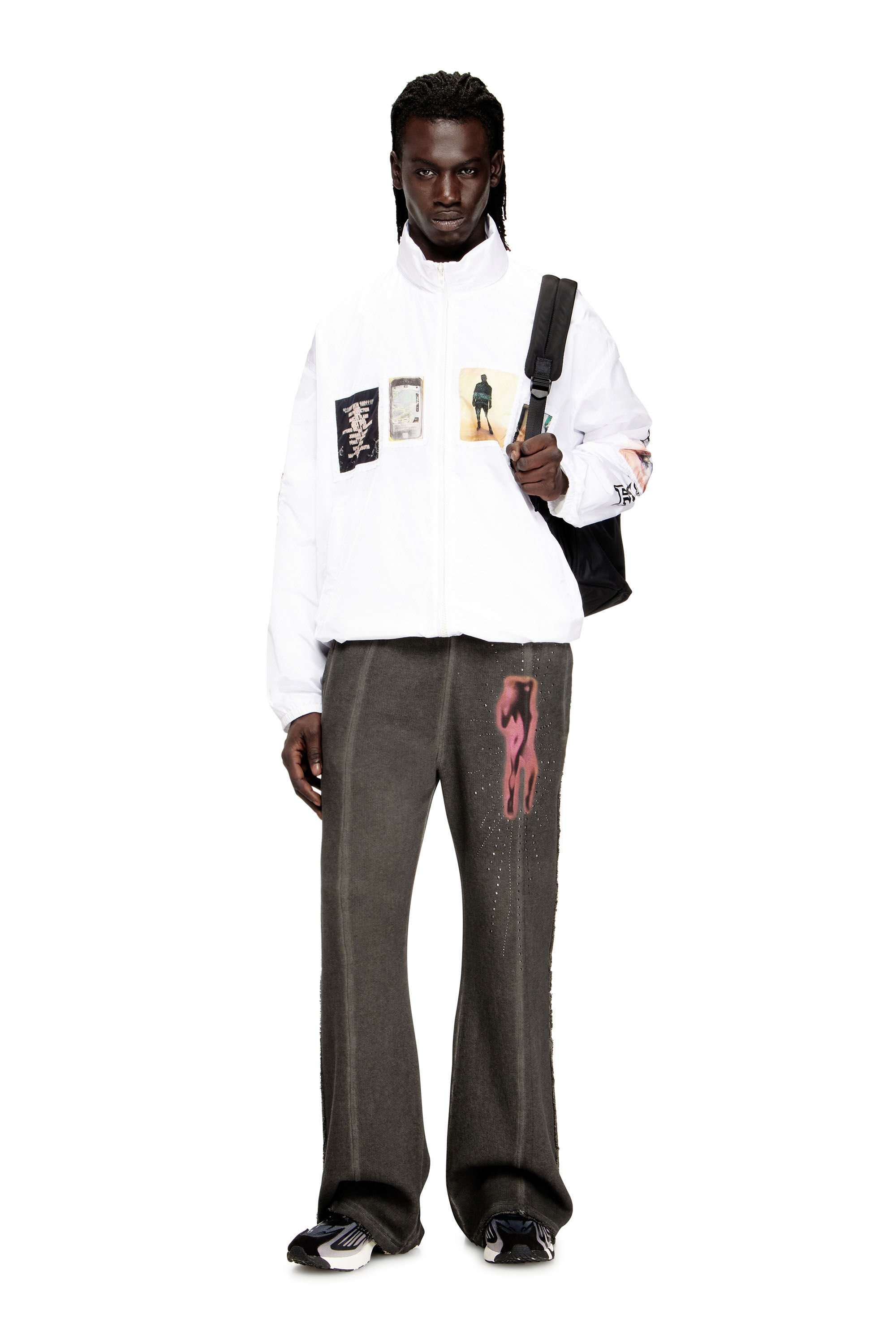 Diesel - J-CLAUS-A-GSBR, Male's ジャケット in ホワイト - 1