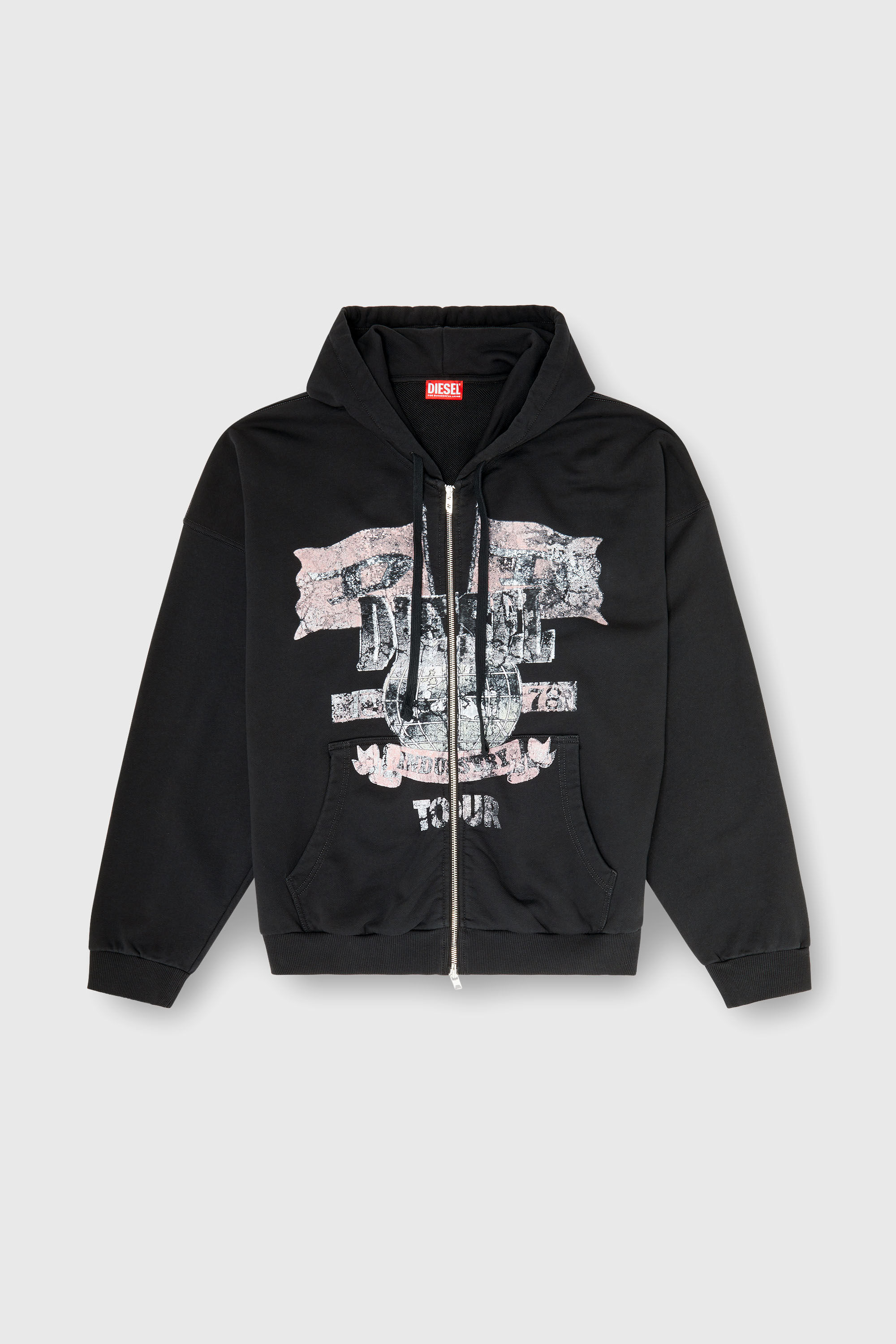 S-WILL-ZIP Zip-up hoodie with concert graphics｜ToBeDefined