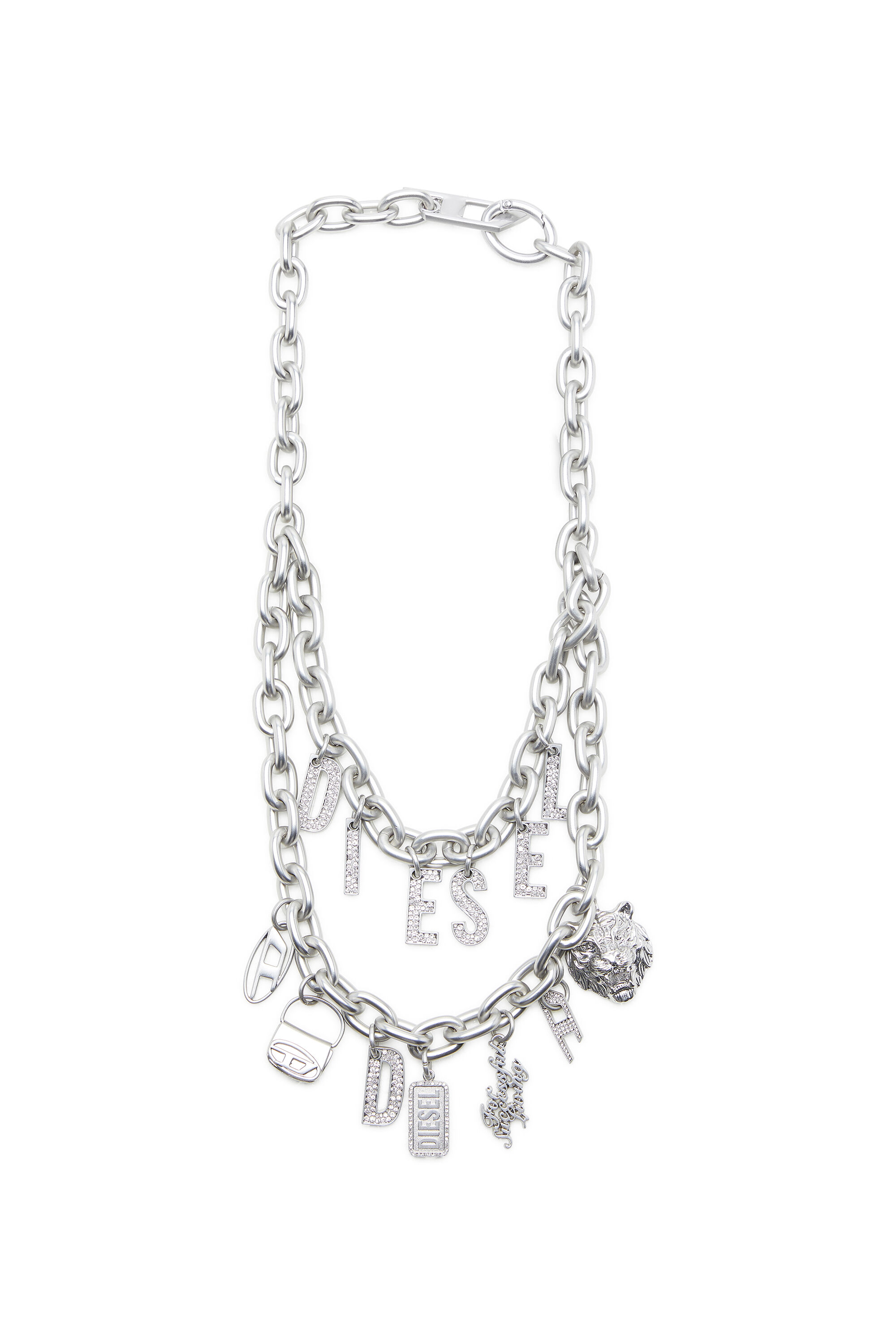 Diesel - HOSHI CHARM, Unisex's Bag charm in シルバー - 1
