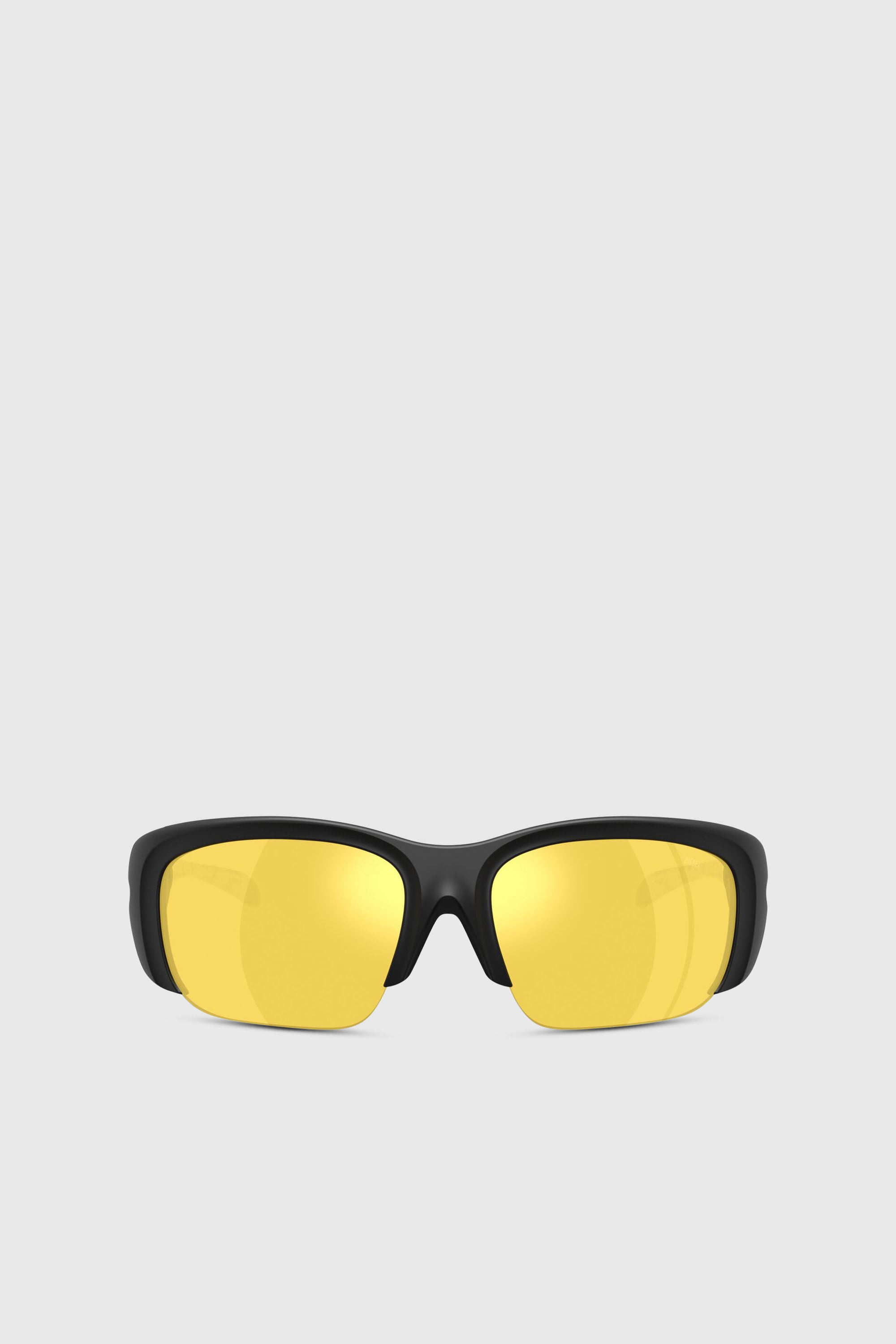 Diesel - 0DL3016U, Unisex's Wrap-around shape sunglasses in ベージュ/イエロー - 1